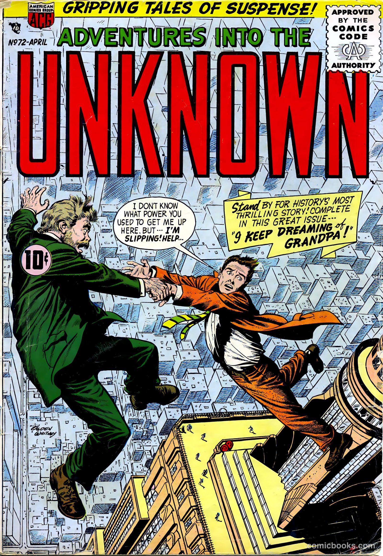Adventures into the Unknown #72 — page 1 of 36