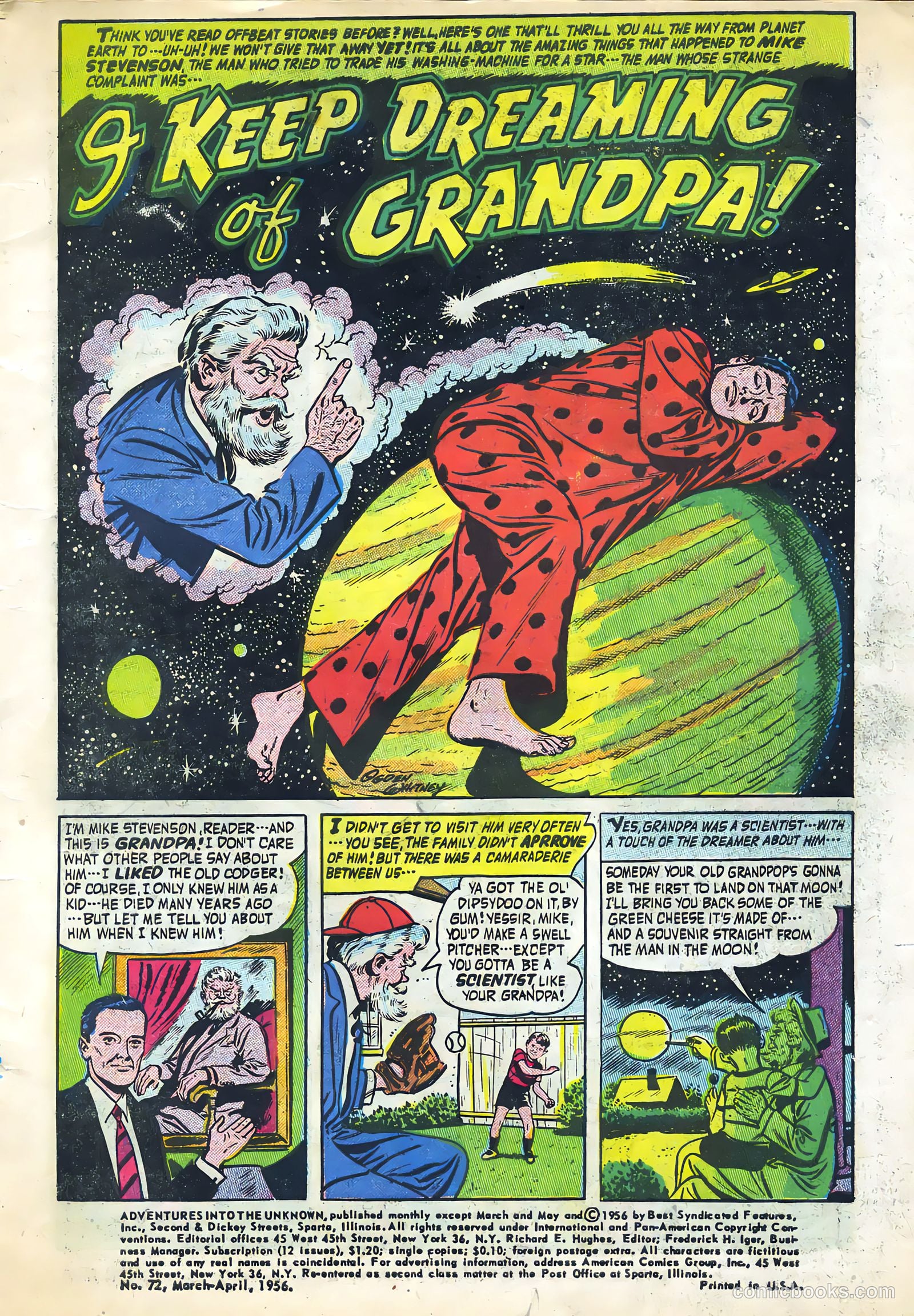 Adventures into the Unknown #72 — page 3 of 36