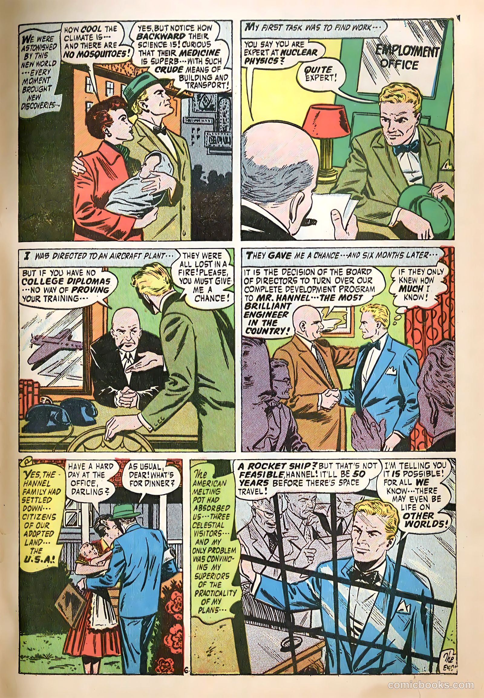 Adventures into the Unknown #73 — page 33 of 36