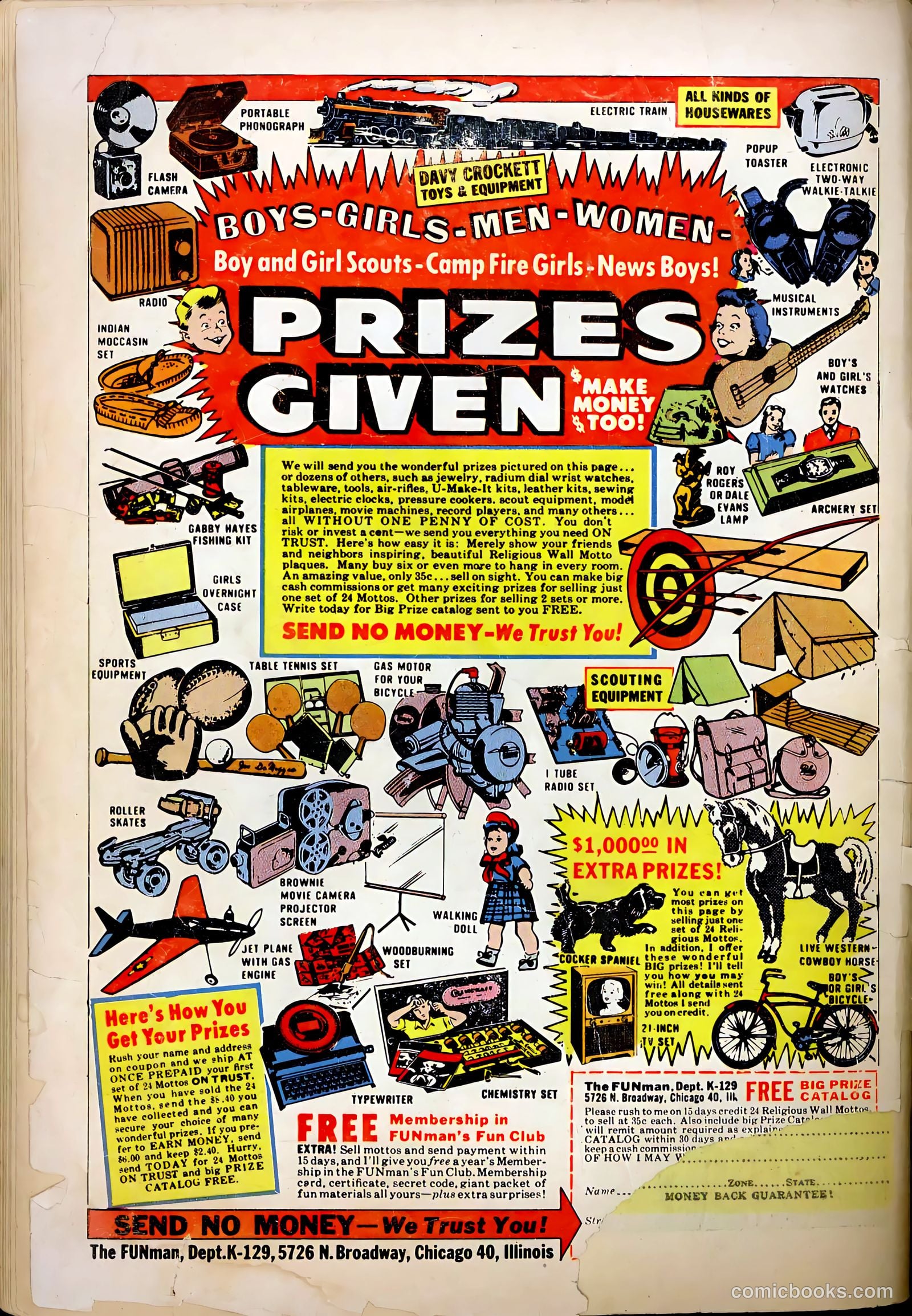 Adventures into the Unknown #73 — page 36 of 36