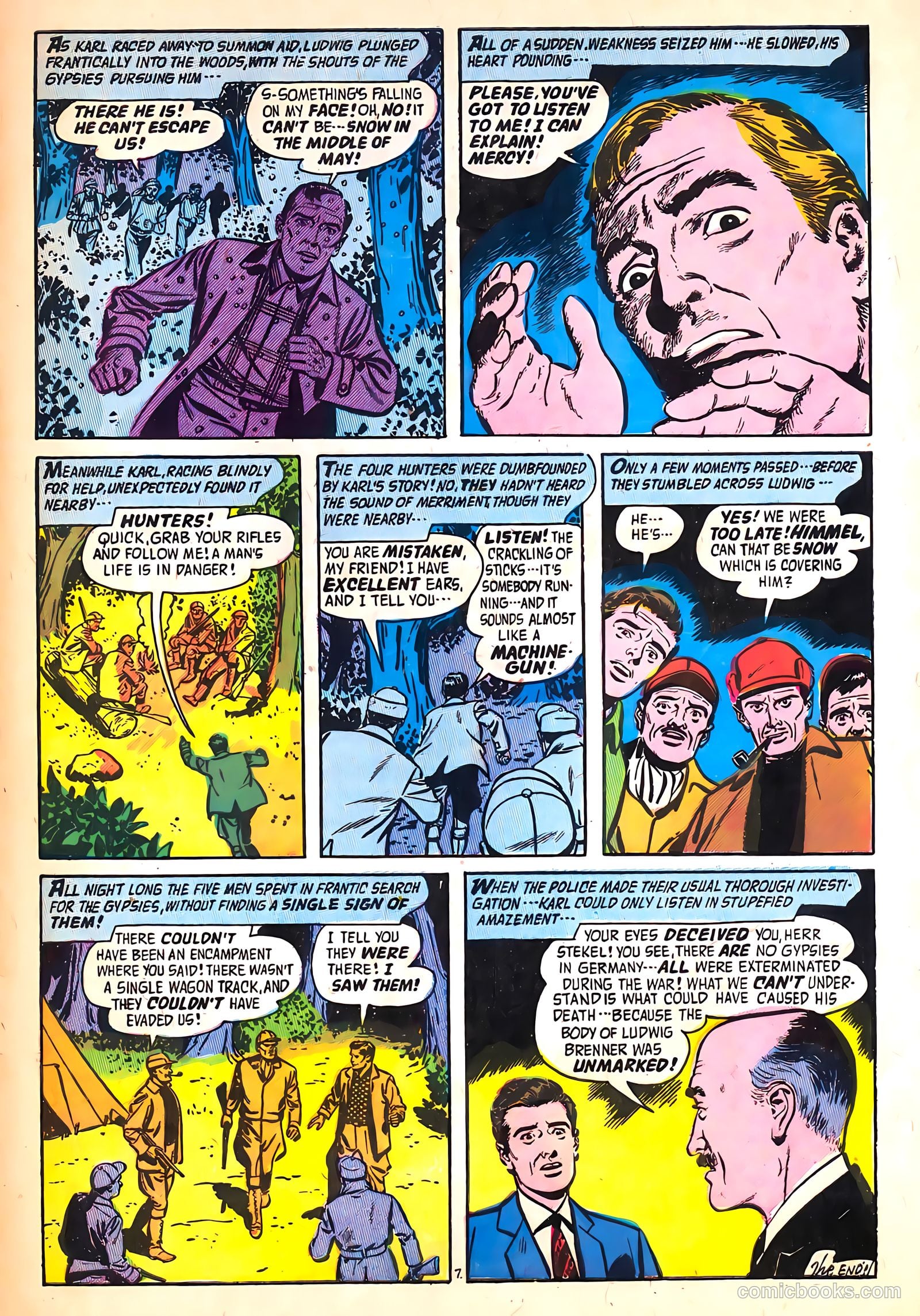 Adventures into the Unknown #74 — page 33 of 36