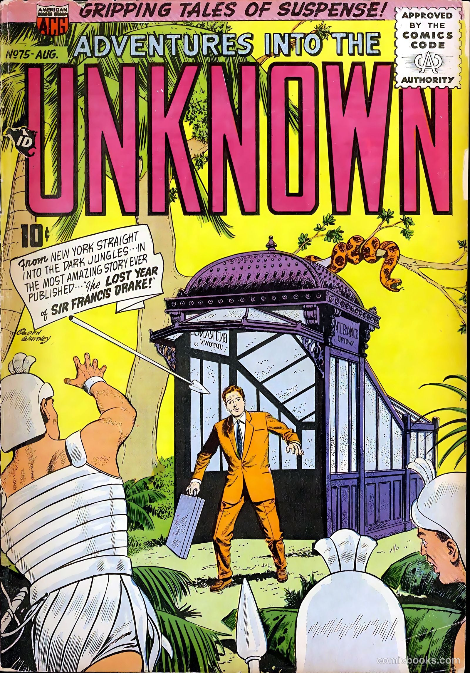 Adventures into the Unknown #75 — page 1 of 36