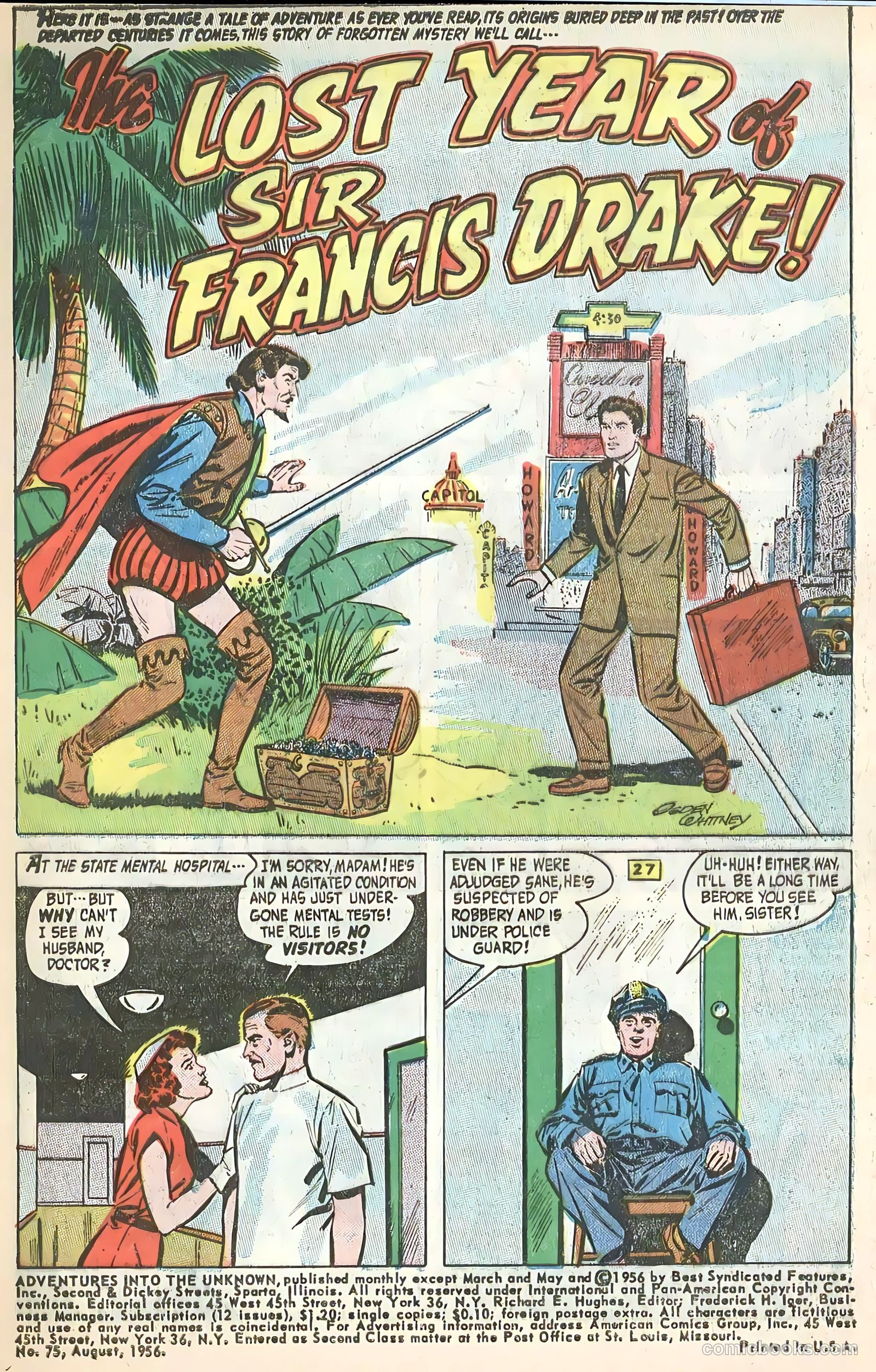 Adventures into the Unknown #75 — page 3 of 36