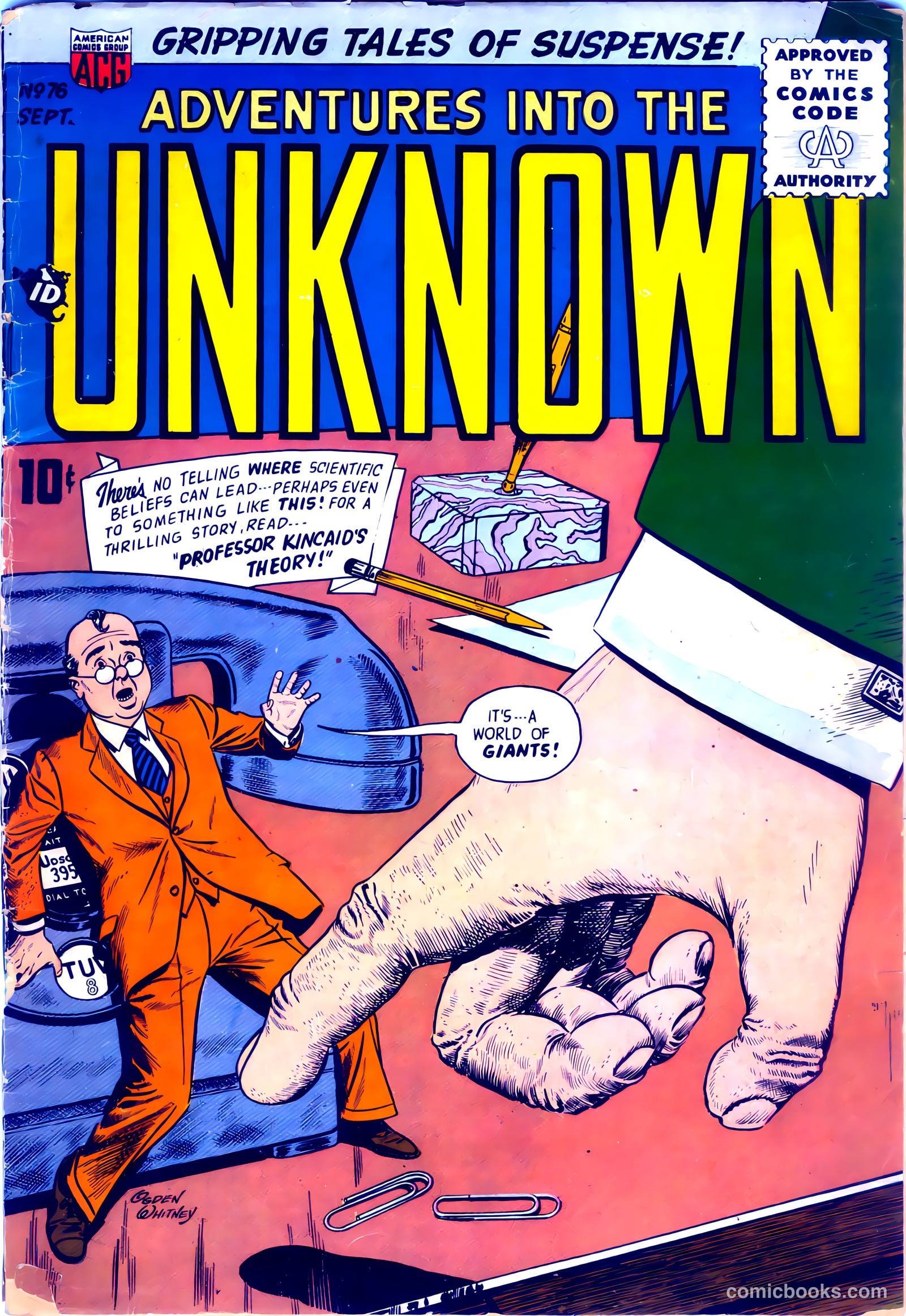 Adventures into the Unknown #76 — page 1 of 36