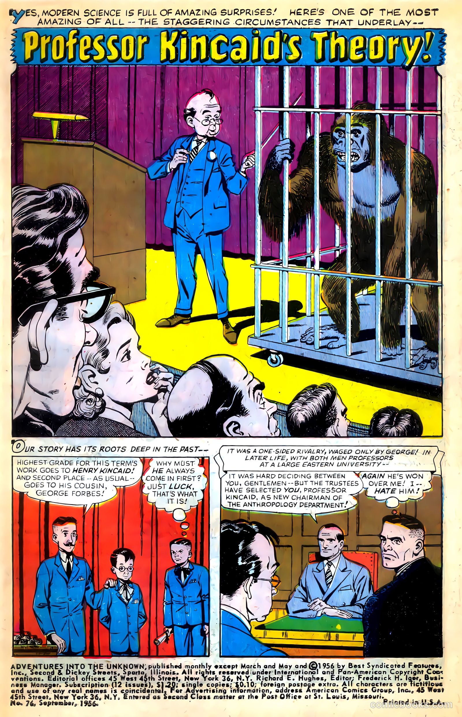 Adventures into the Unknown #76 — page 3 of 36