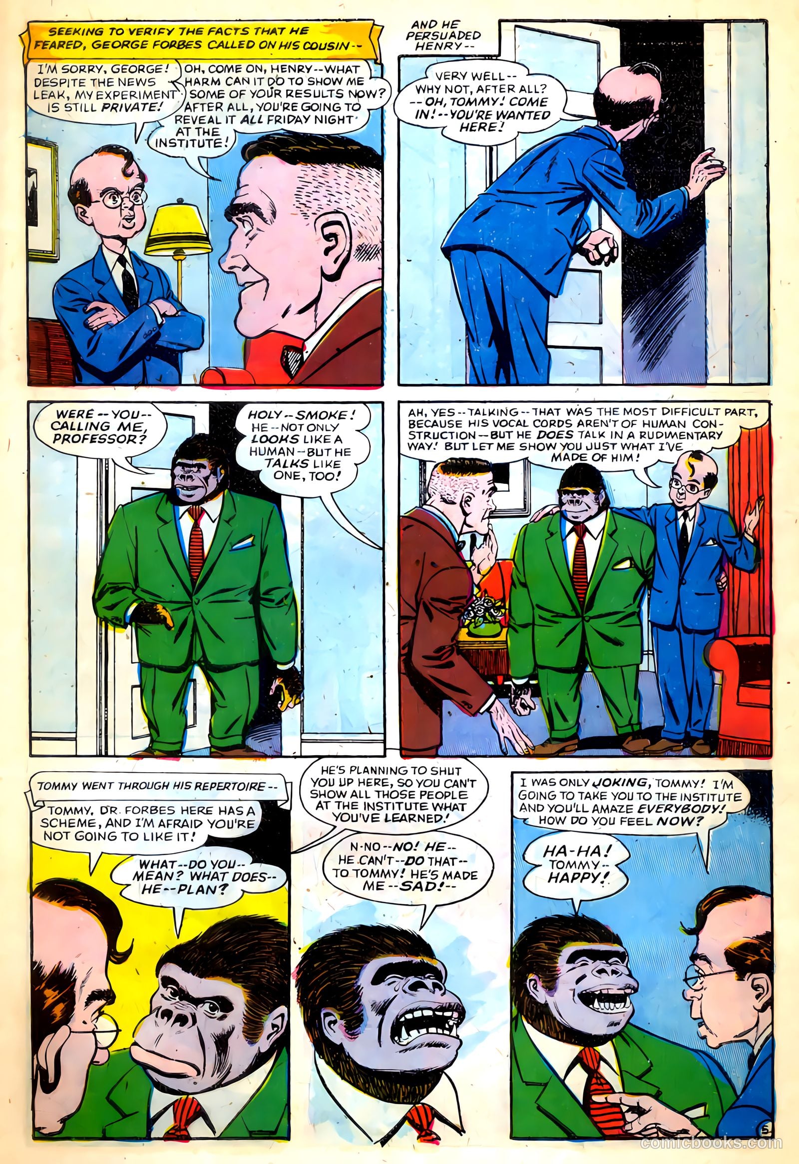Adventures into the Unknown #76 — page 7 of 36