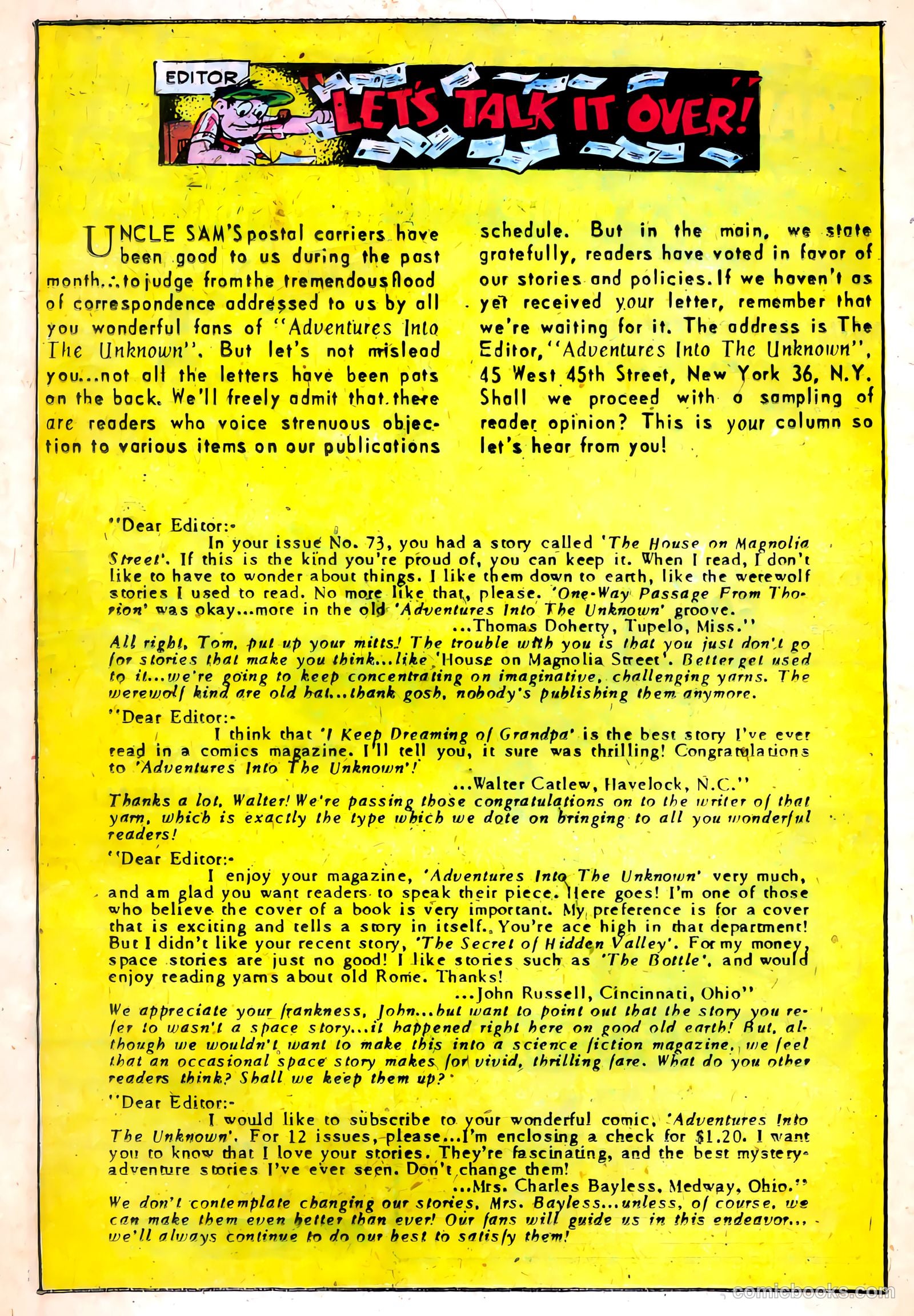 Adventures into the Unknown #76 — page 24 of 36