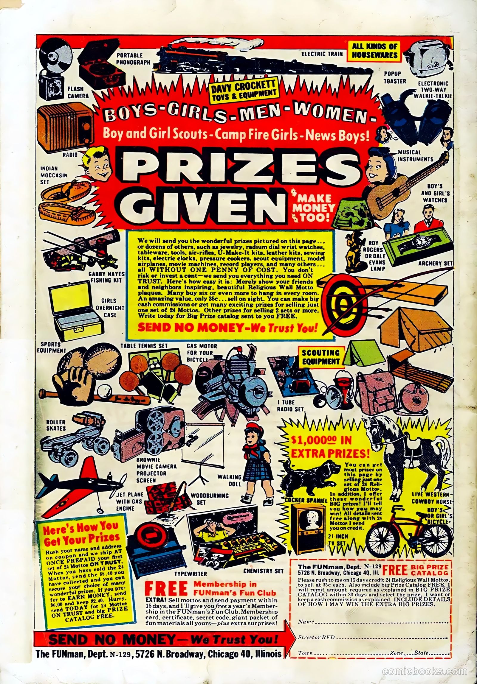 Adventures into the Unknown #76 — page 36 of 36