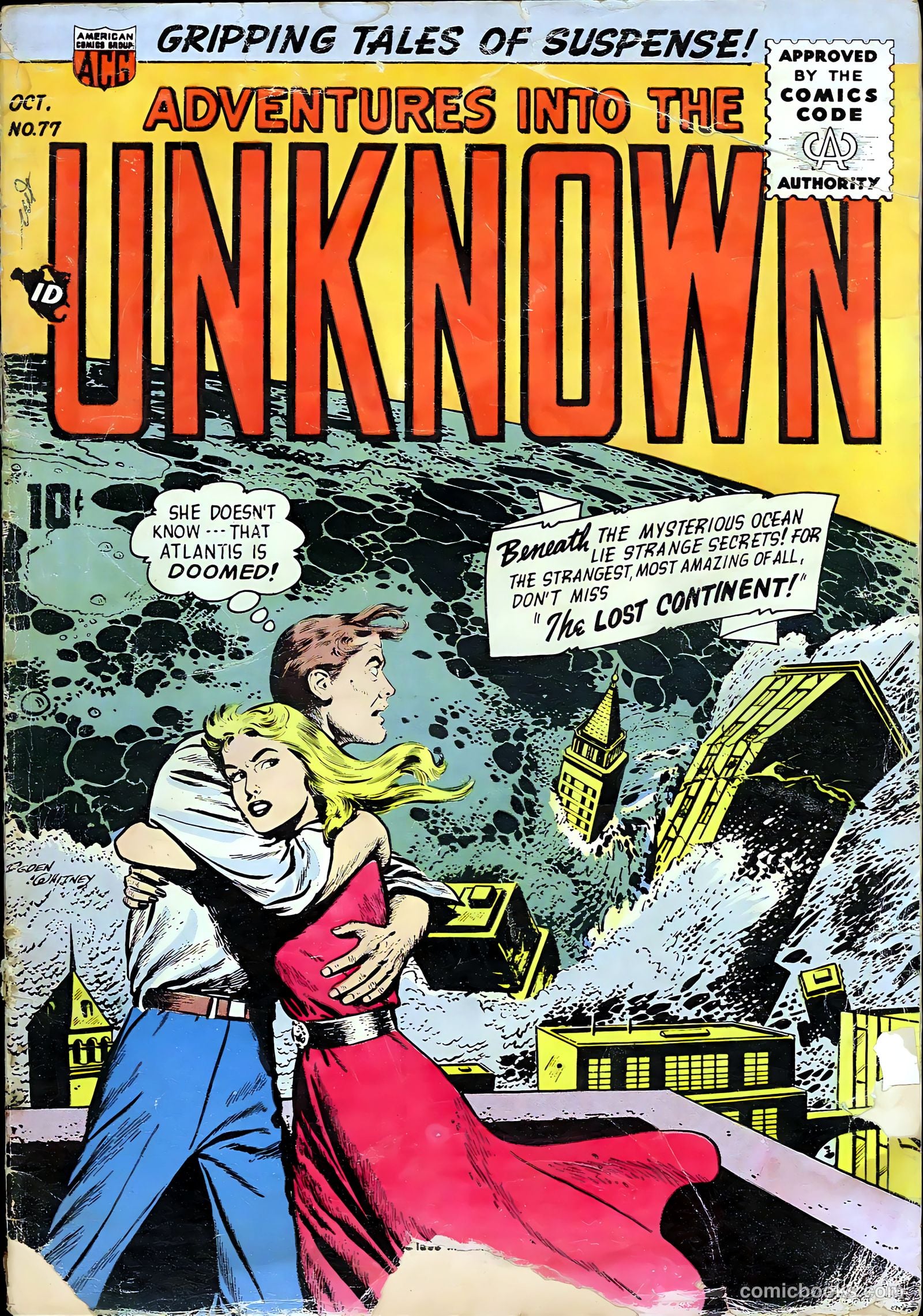 Adventures into the Unknown #77 — page 1 of 36