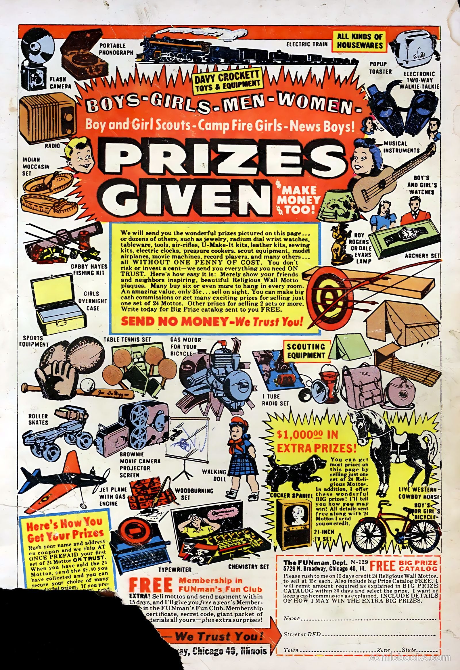 Adventures into the Unknown #77 — page 36 of 36