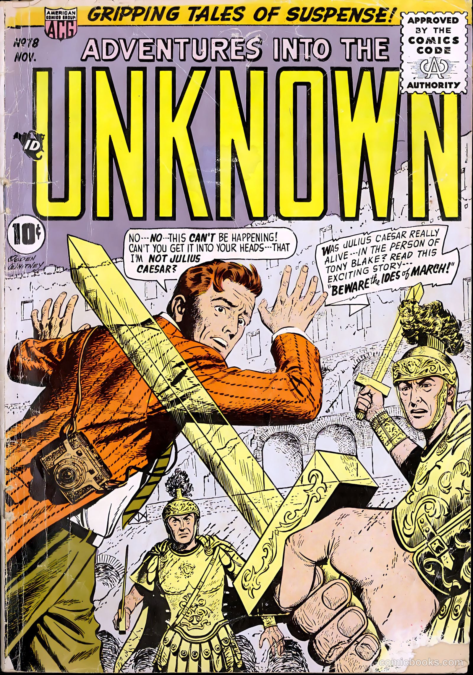 Adventures into the Unknown #78 — page 1 of 36