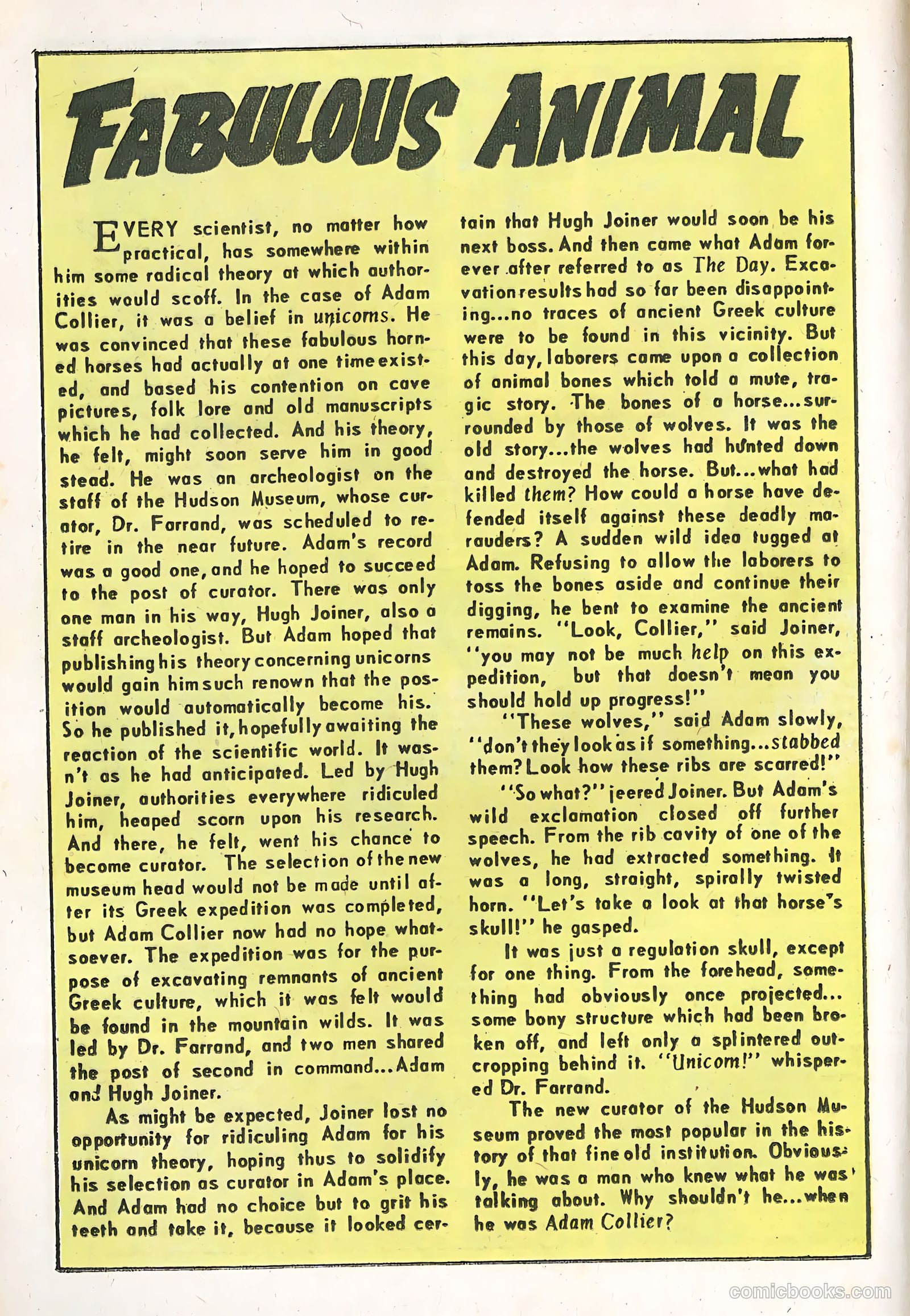 Adventures into the Unknown #78 — page 12 of 36