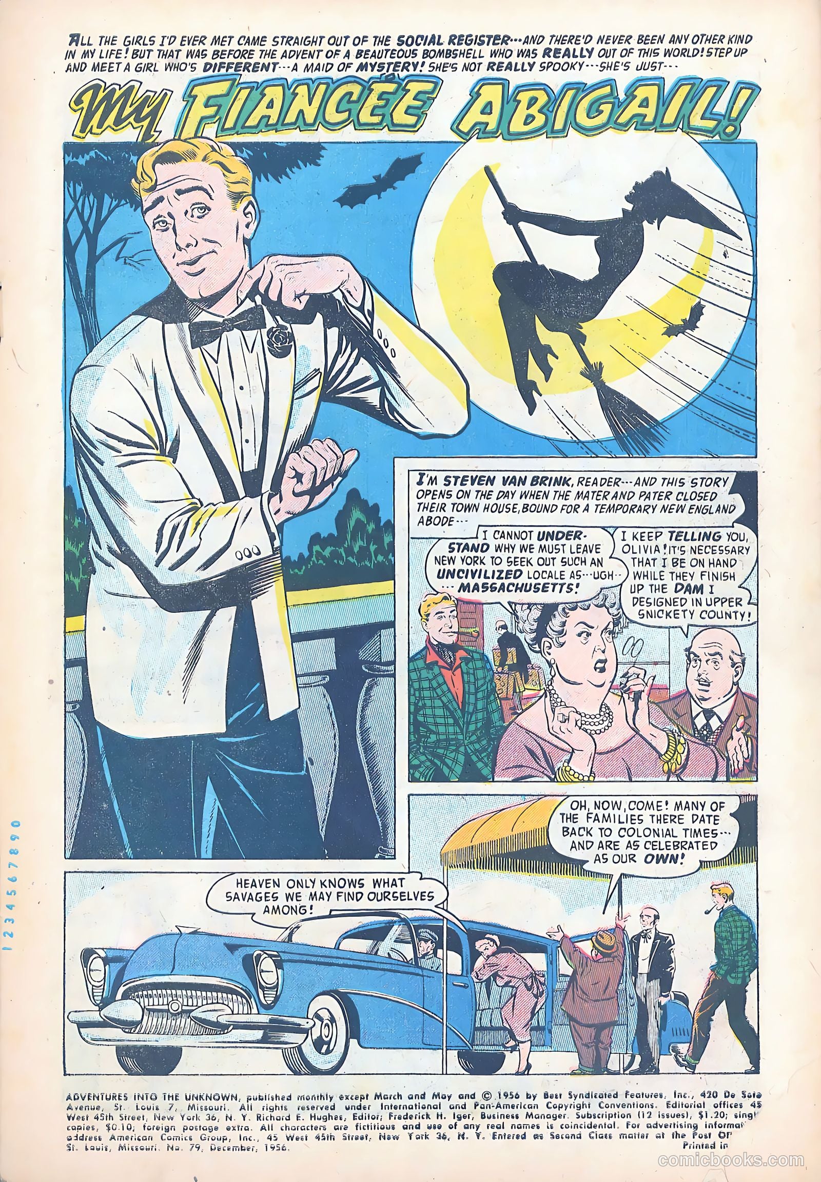 Adventures into the Unknown #79 — page 3 of 36