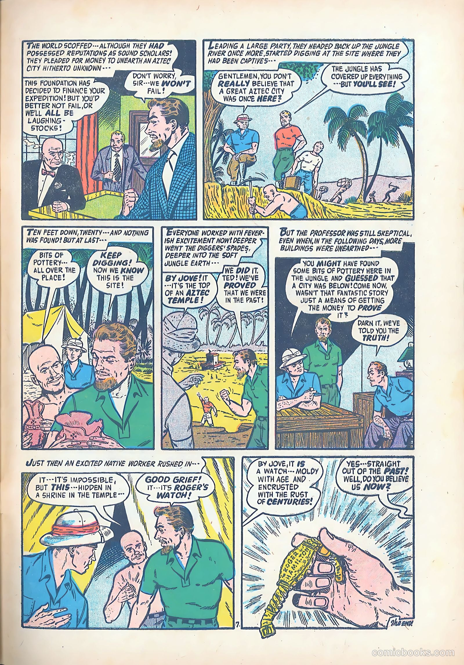 Adventures into the Unknown #79 — page 33 of 36
