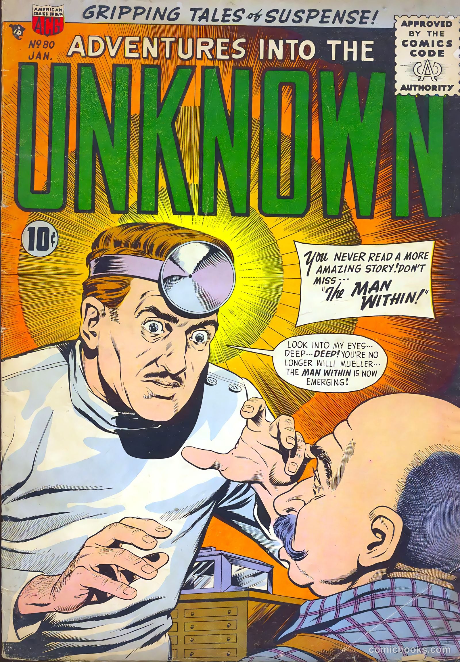 Adventures into the Unknown #80 — page 1 of 36