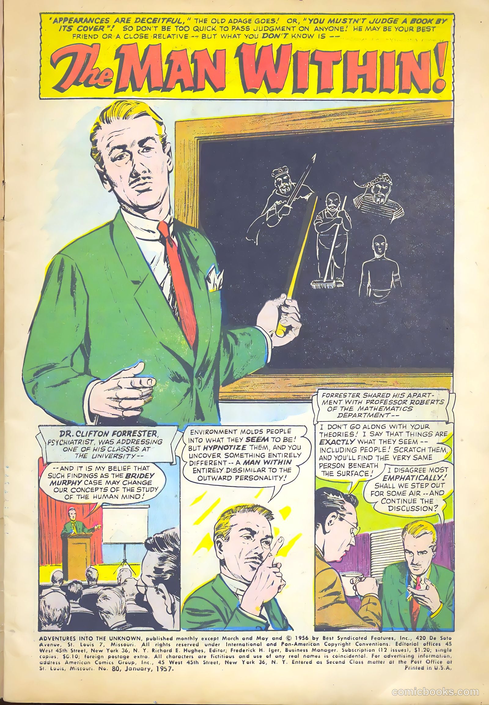Adventures into the Unknown #80 — page 3 of 36