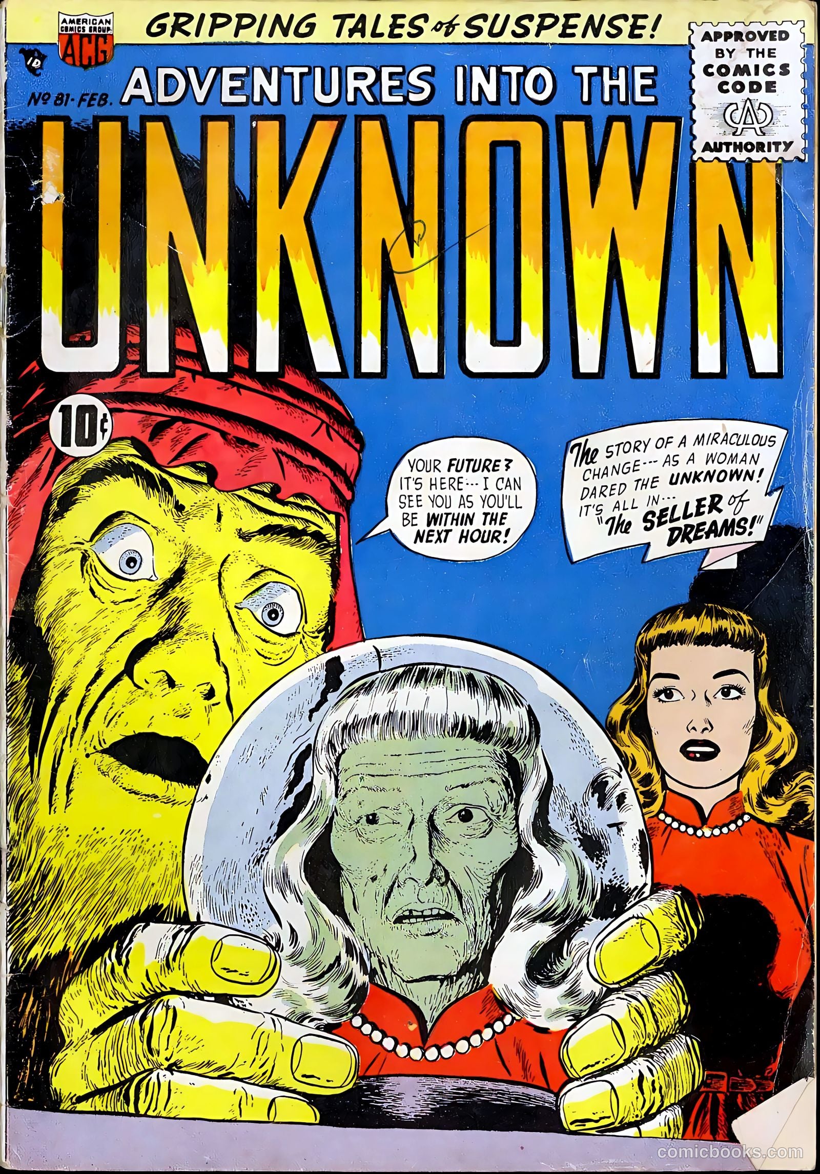 Adventures into the Unknown #81 — page 1 of 36