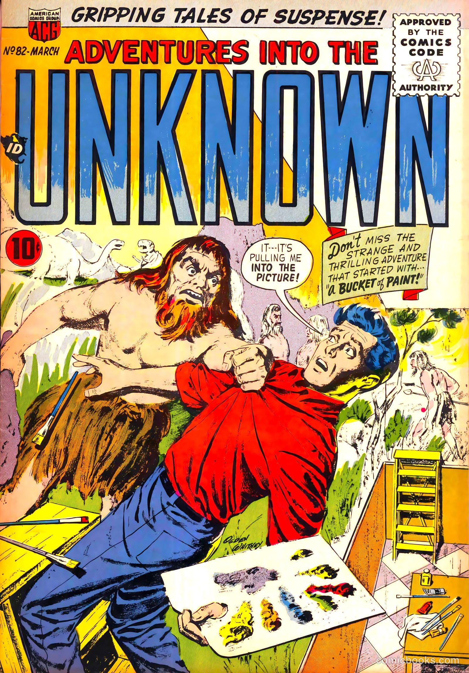 Adventures into the Unknown #82 — page 1 of 36