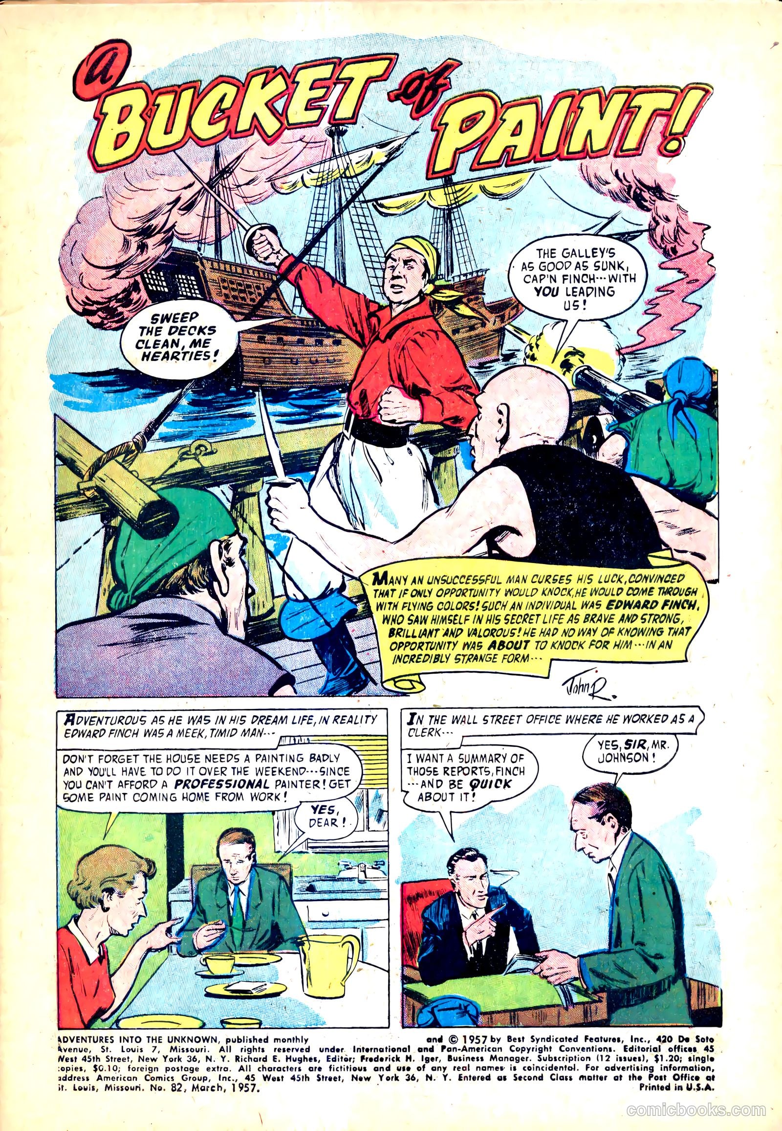 Adventures into the Unknown #82 — page 3 of 36