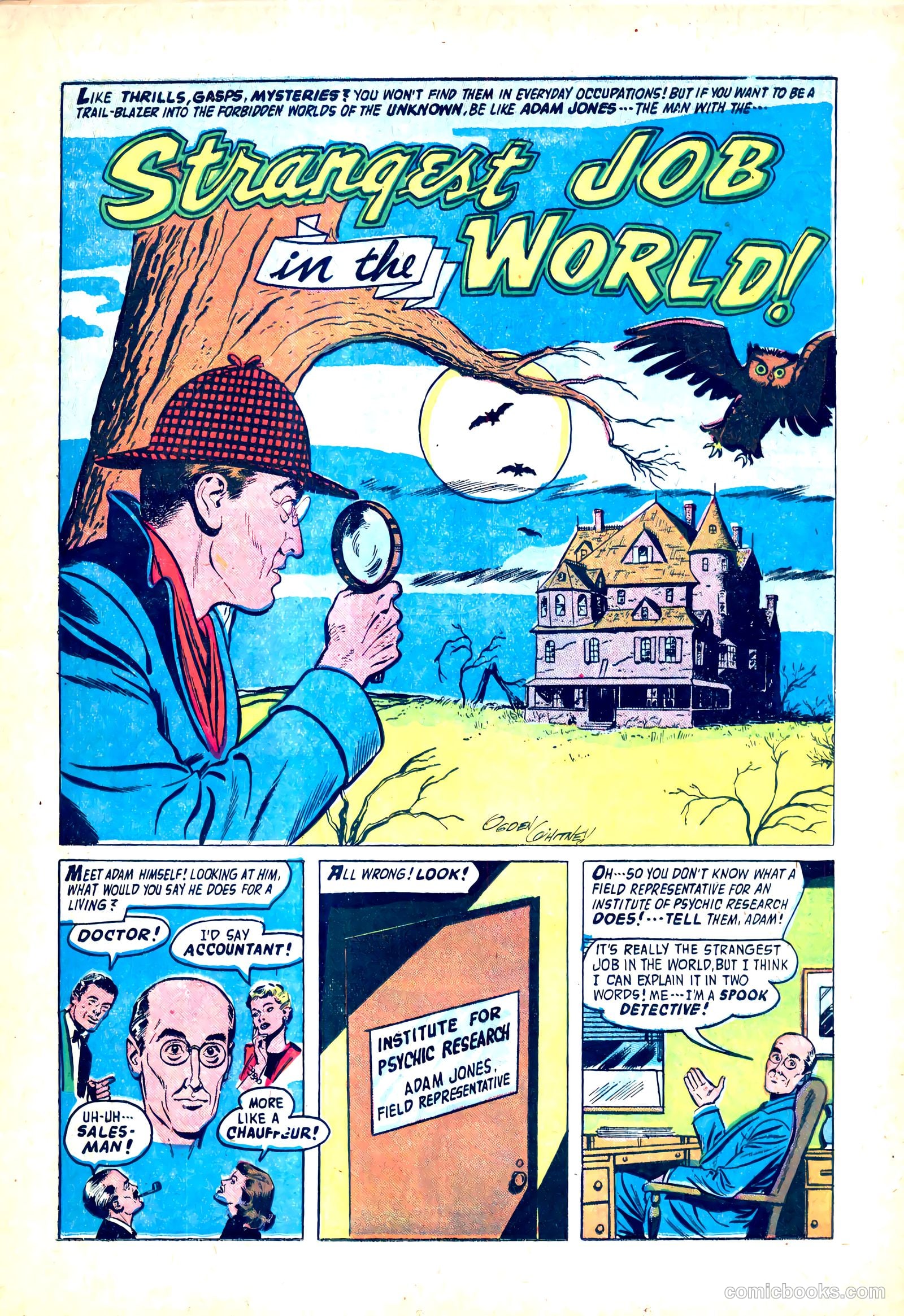 Adventures into the Unknown #82 — page 13 of 36