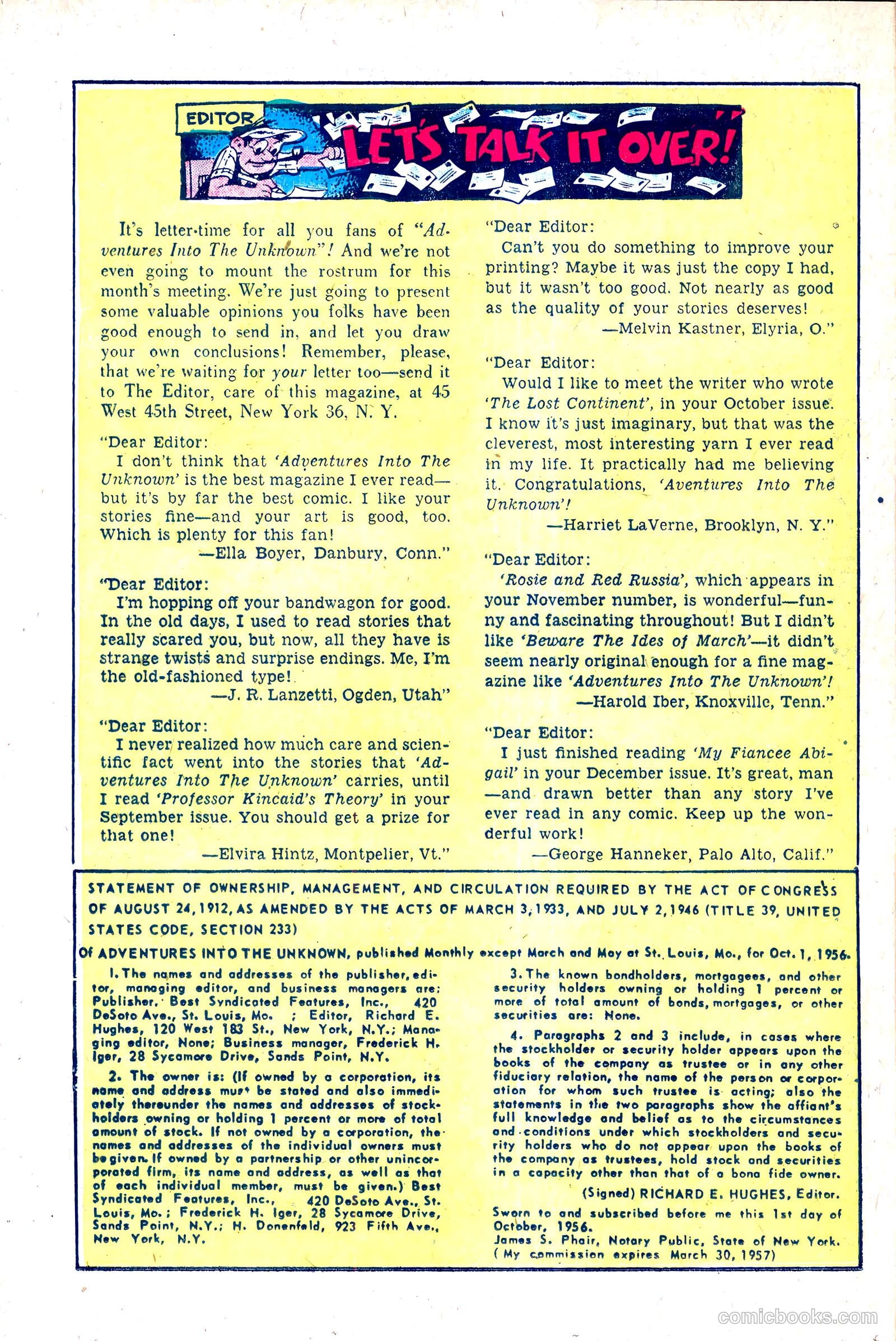 Adventures into the Unknown #82 — page 24 of 36
