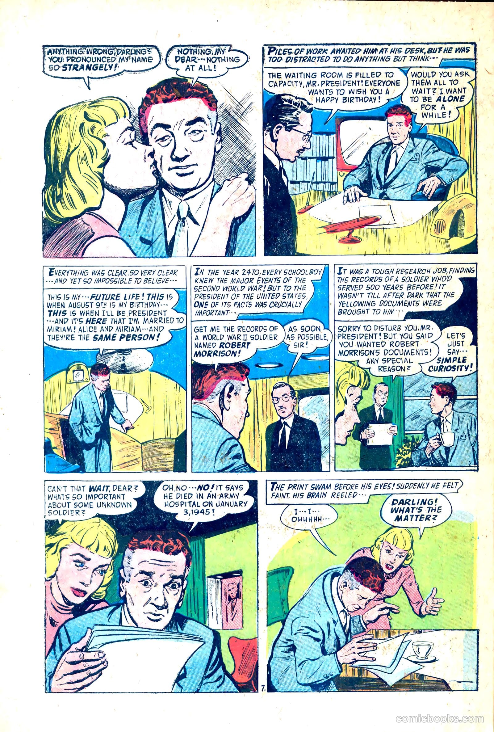 Adventures into the Unknown #82 — page 32 of 36