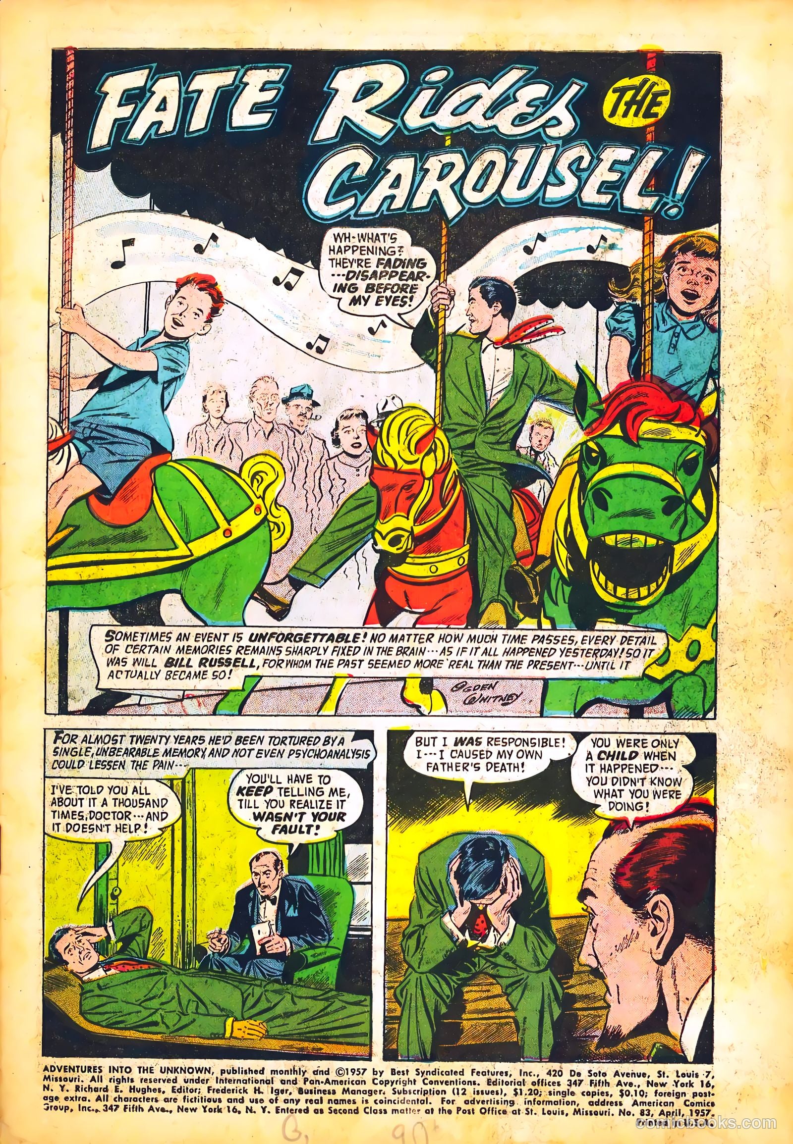 Adventures into the Unknown #83 — page 3 of 36