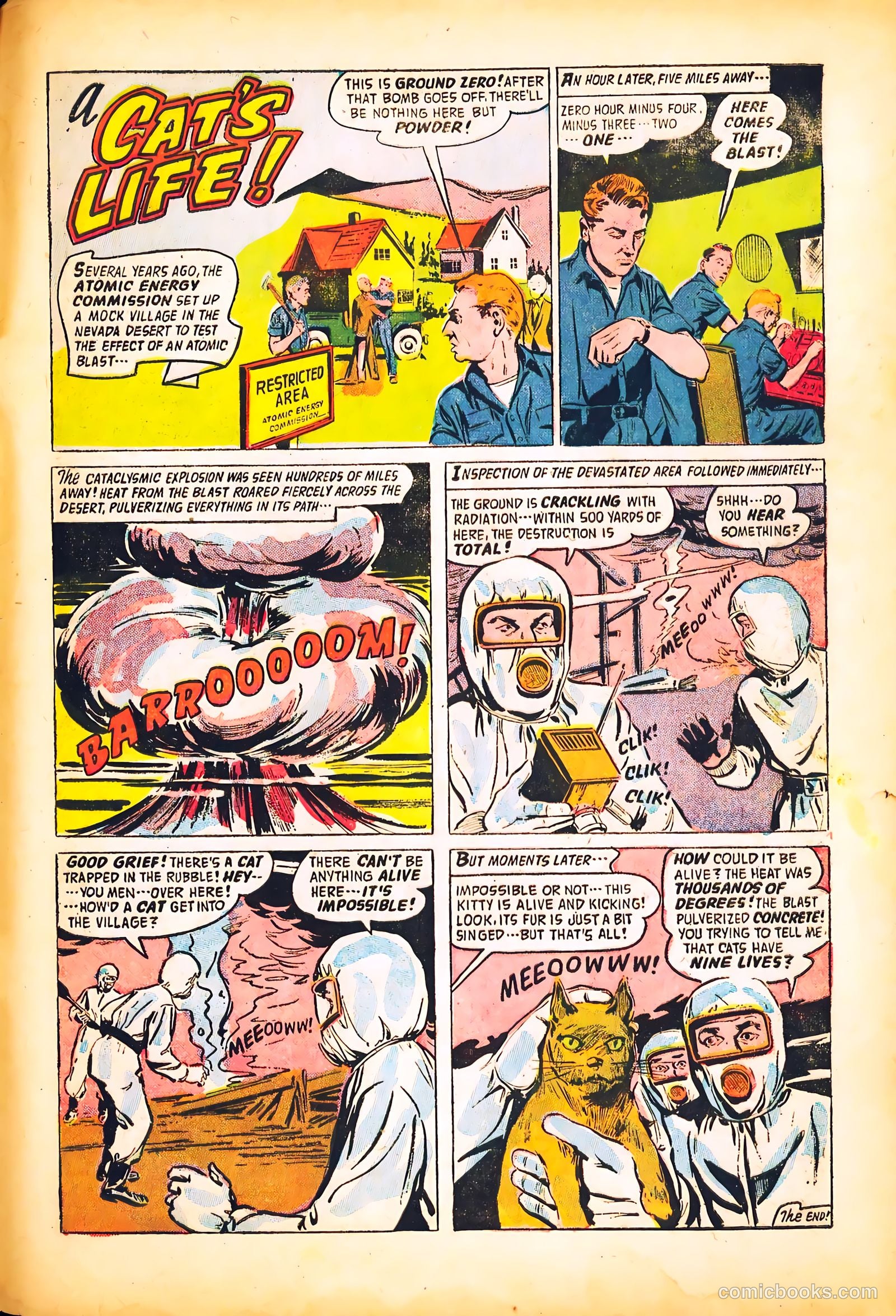 Adventures into the Unknown #83 — page 33 of 36