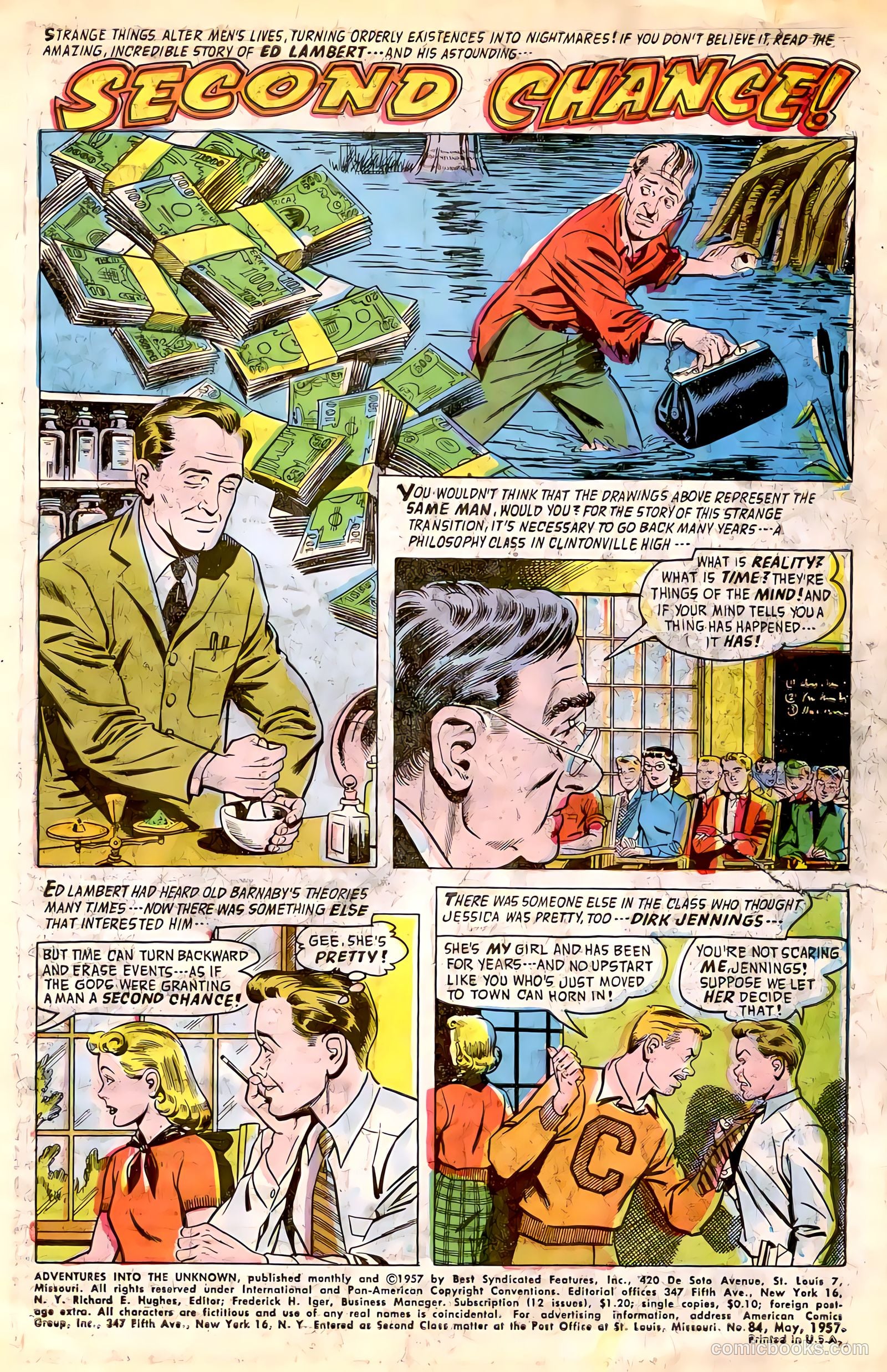 Adventures into the Unknown #84 — page 3 of 36