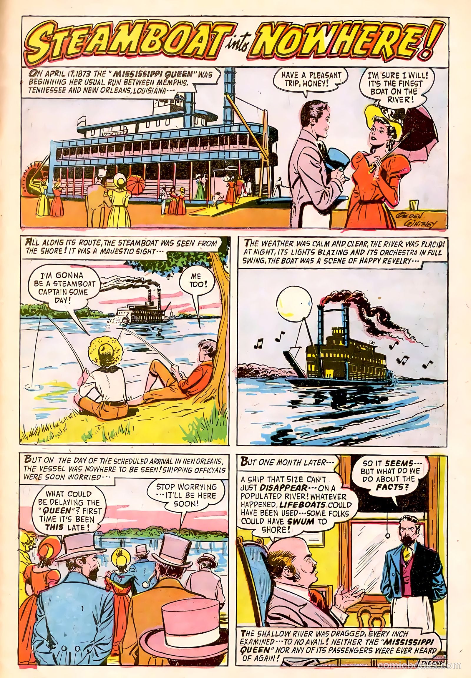 Adventures into the Unknown #84 — page 33 of 36
