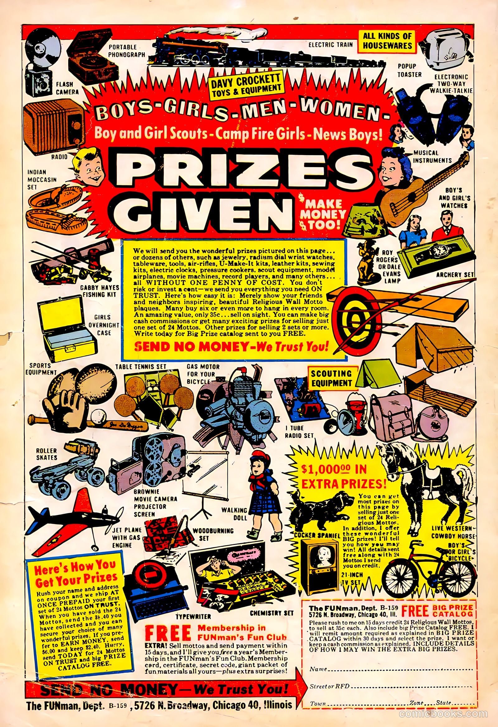 Adventures into the Unknown #84 — page 36 of 36