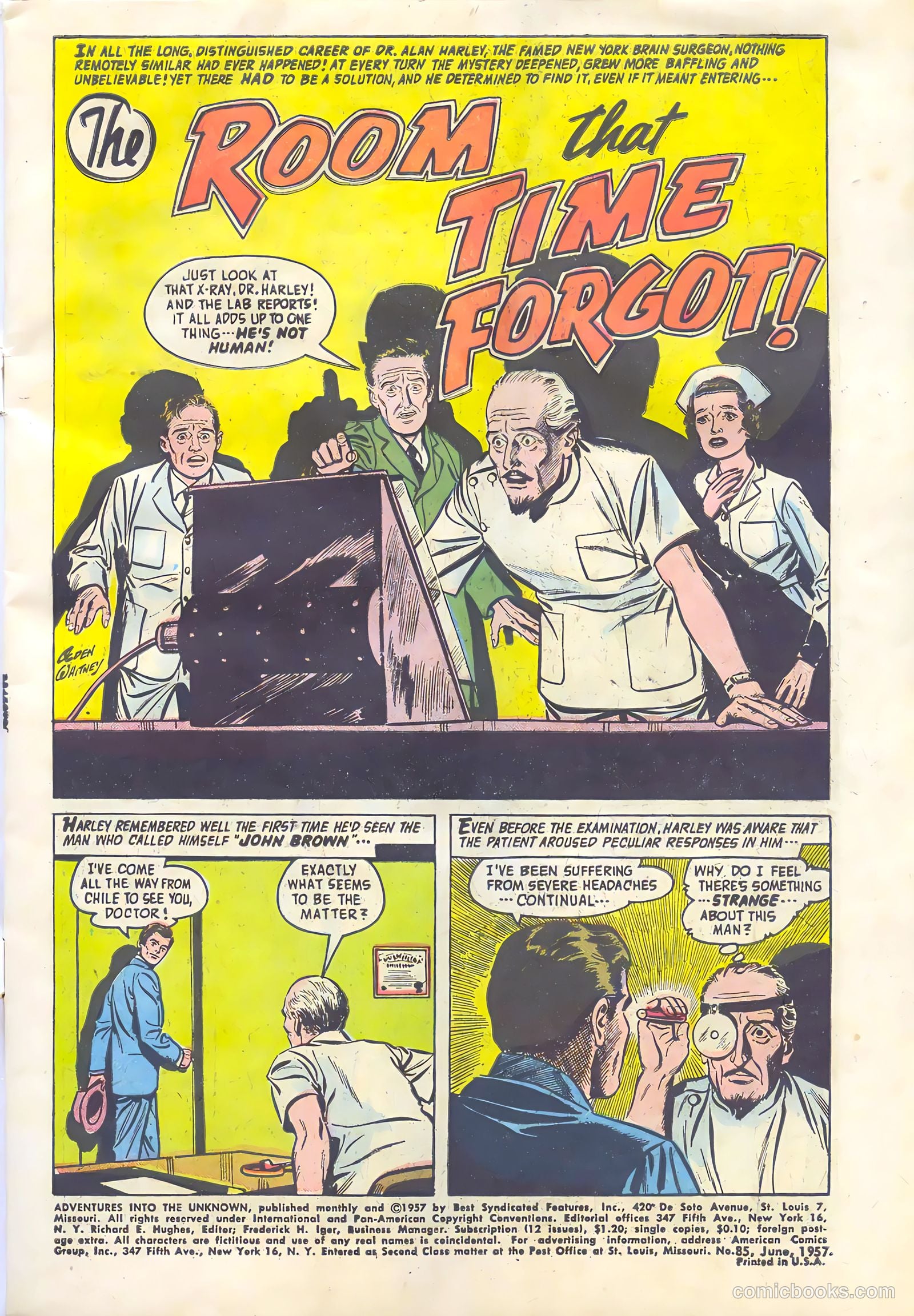 Adventures into the Unknown #85 — page 3 of 36