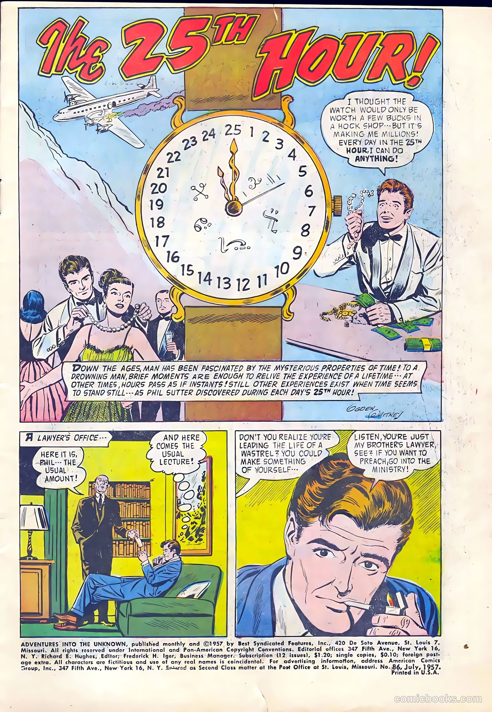 Adventures into the Unknown #86 — page 3 of 36