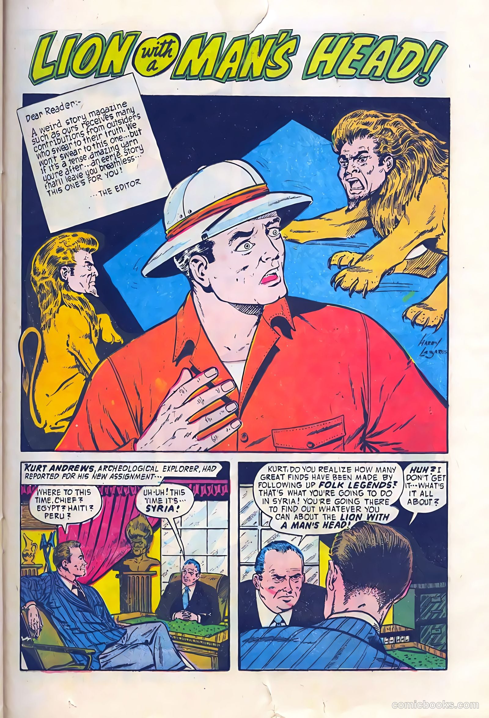 Adventures into the Unknown #86 — page 25 of 36