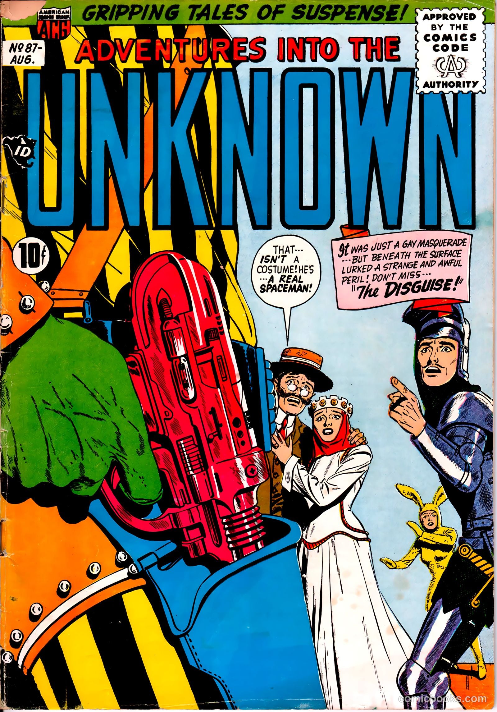 Adventures into the Unknown #87 — page 1 of 36