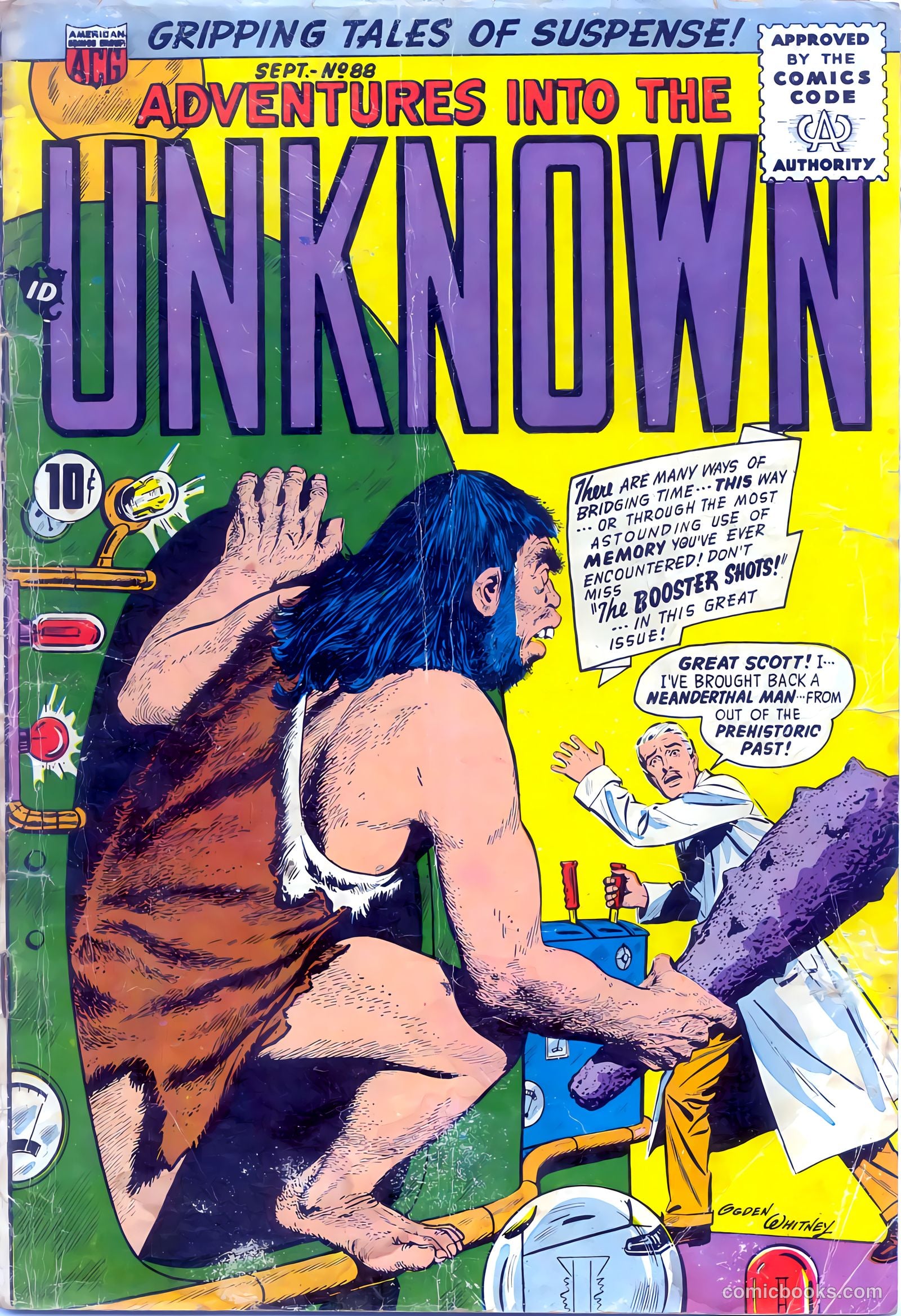 Adventures into the Unknown #88 — page 1 of 36