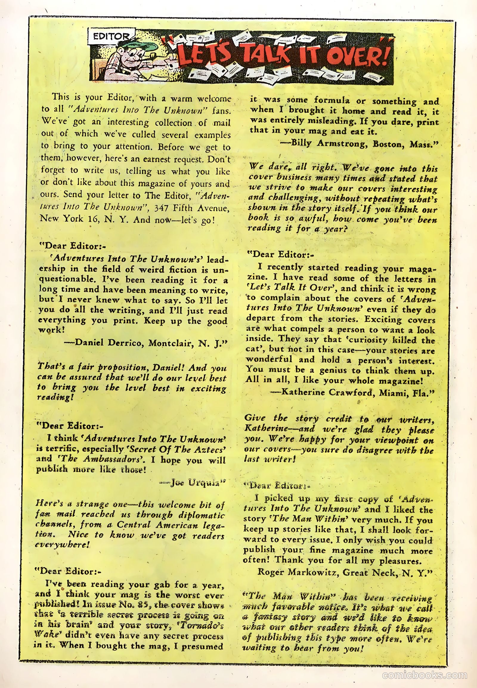 Adventures into the Unknown #89 — page 24 of 36