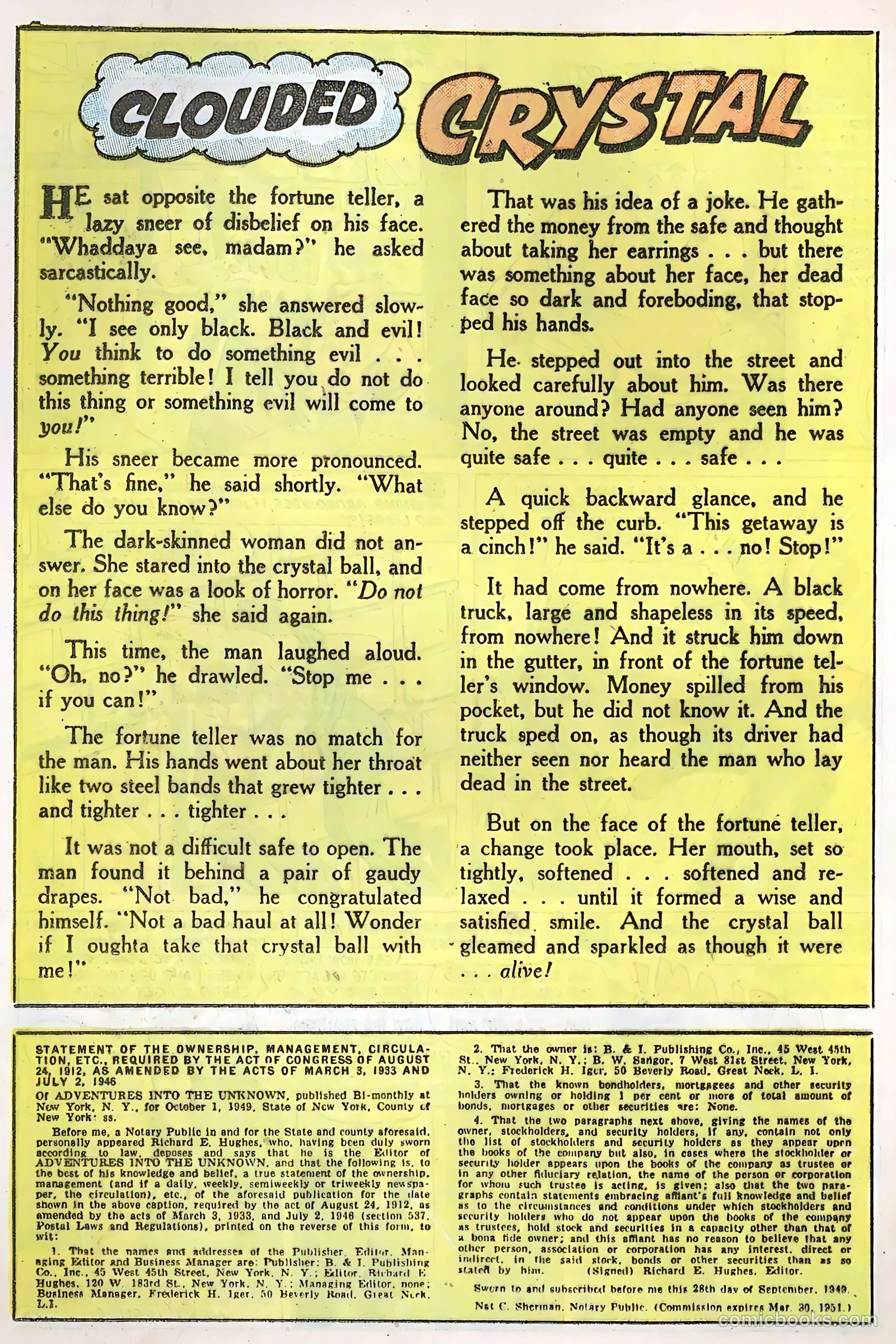 Adventures into the Unknown #9 — page 36 of 52