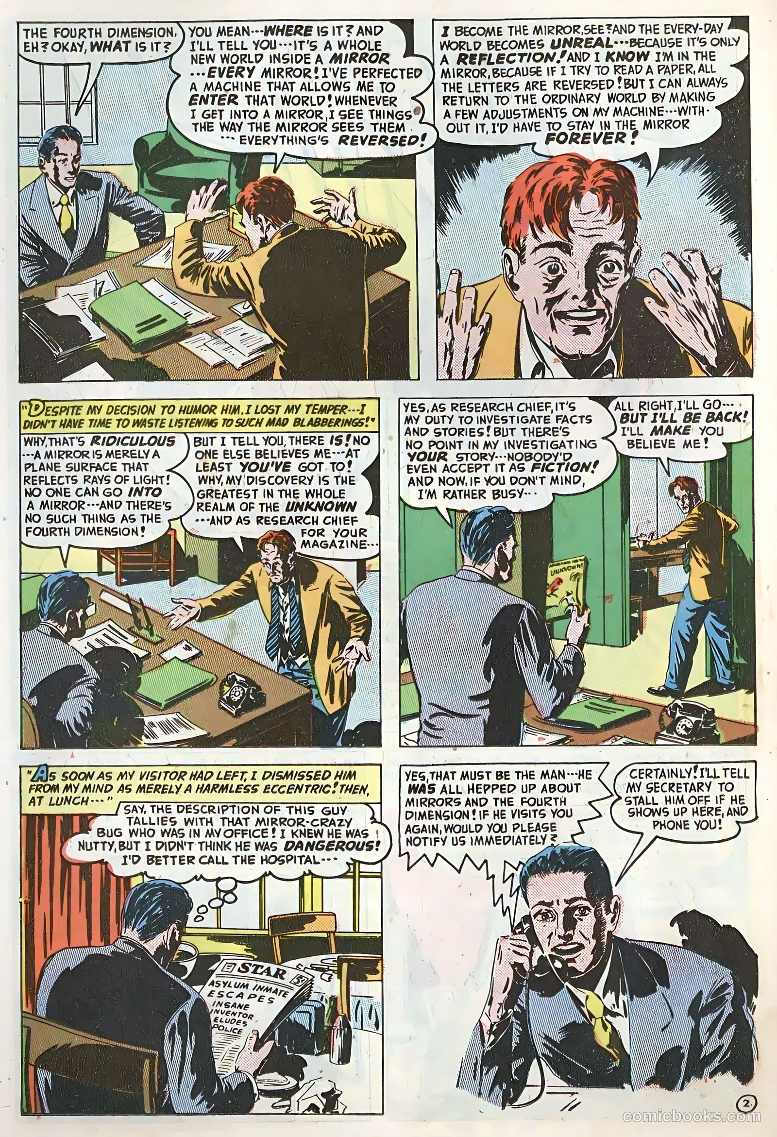 Adventures into the Unknown #9 — page 38 of 52