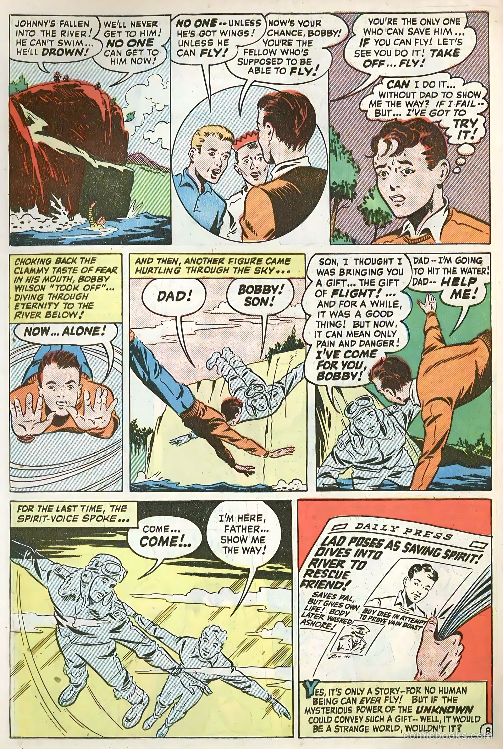 Adventures into the Unknown #9 — page 50 of 52