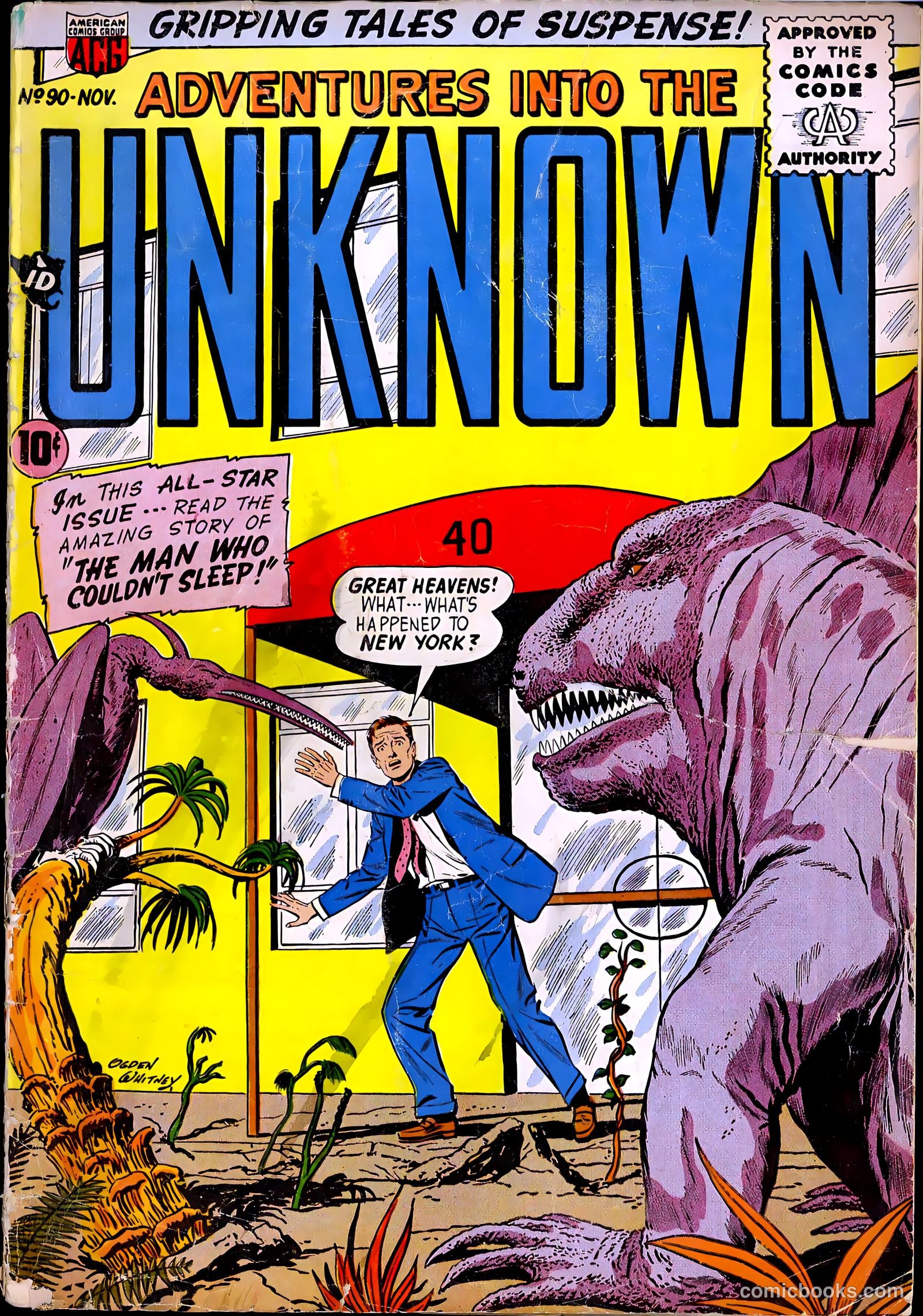 Adventures into the Unknown #90 — page 1 of 36
