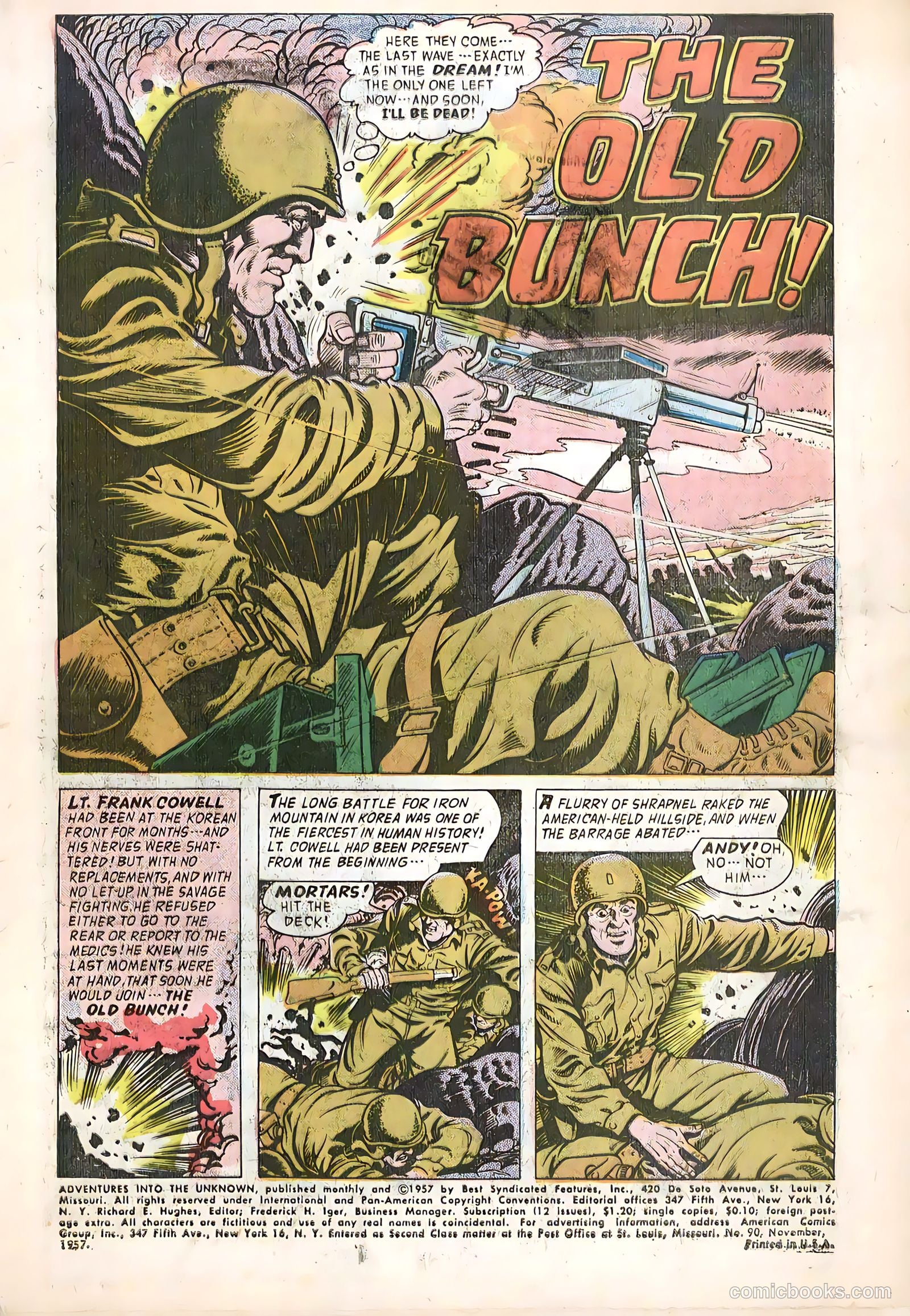Adventures into the Unknown #90 — page 3 of 36