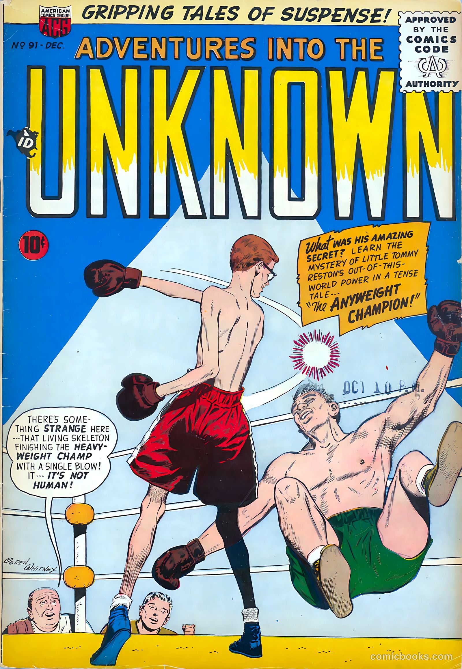 Adventures into the Unknown #91 — page 1 of 36