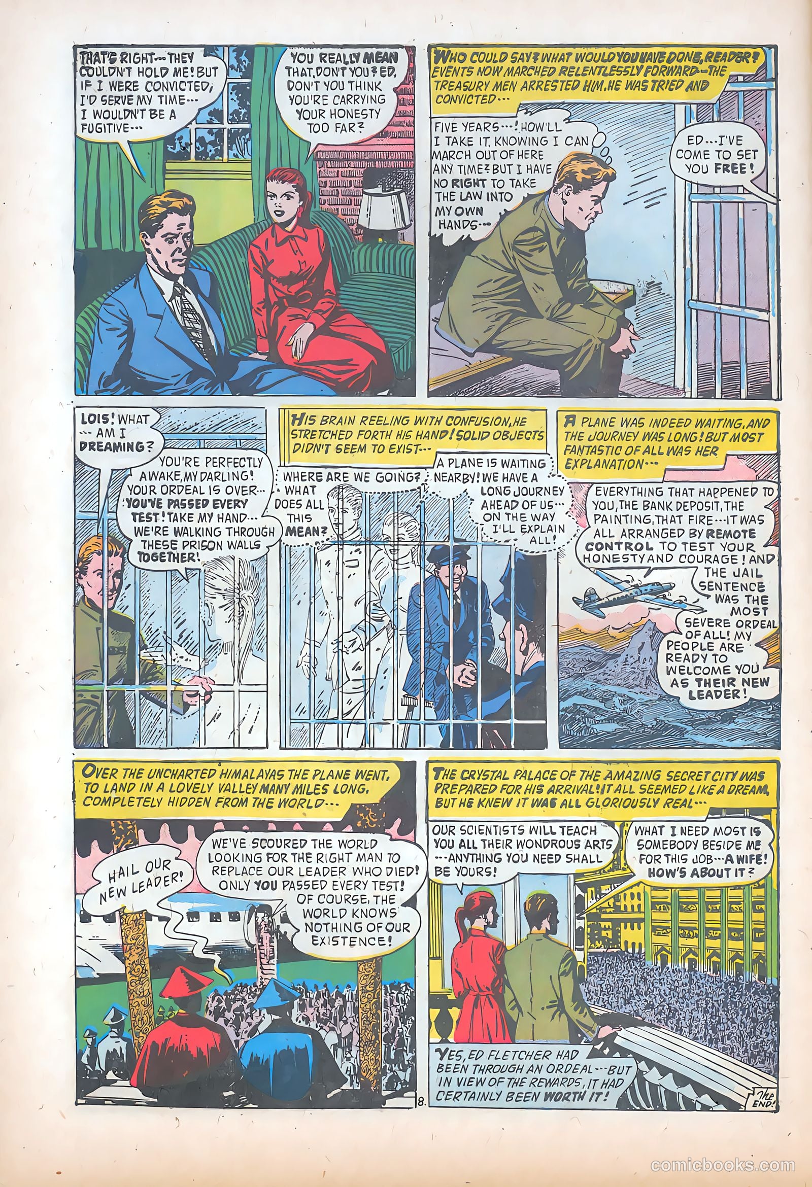 Adventures into the Unknown #91 — page 32 of 36