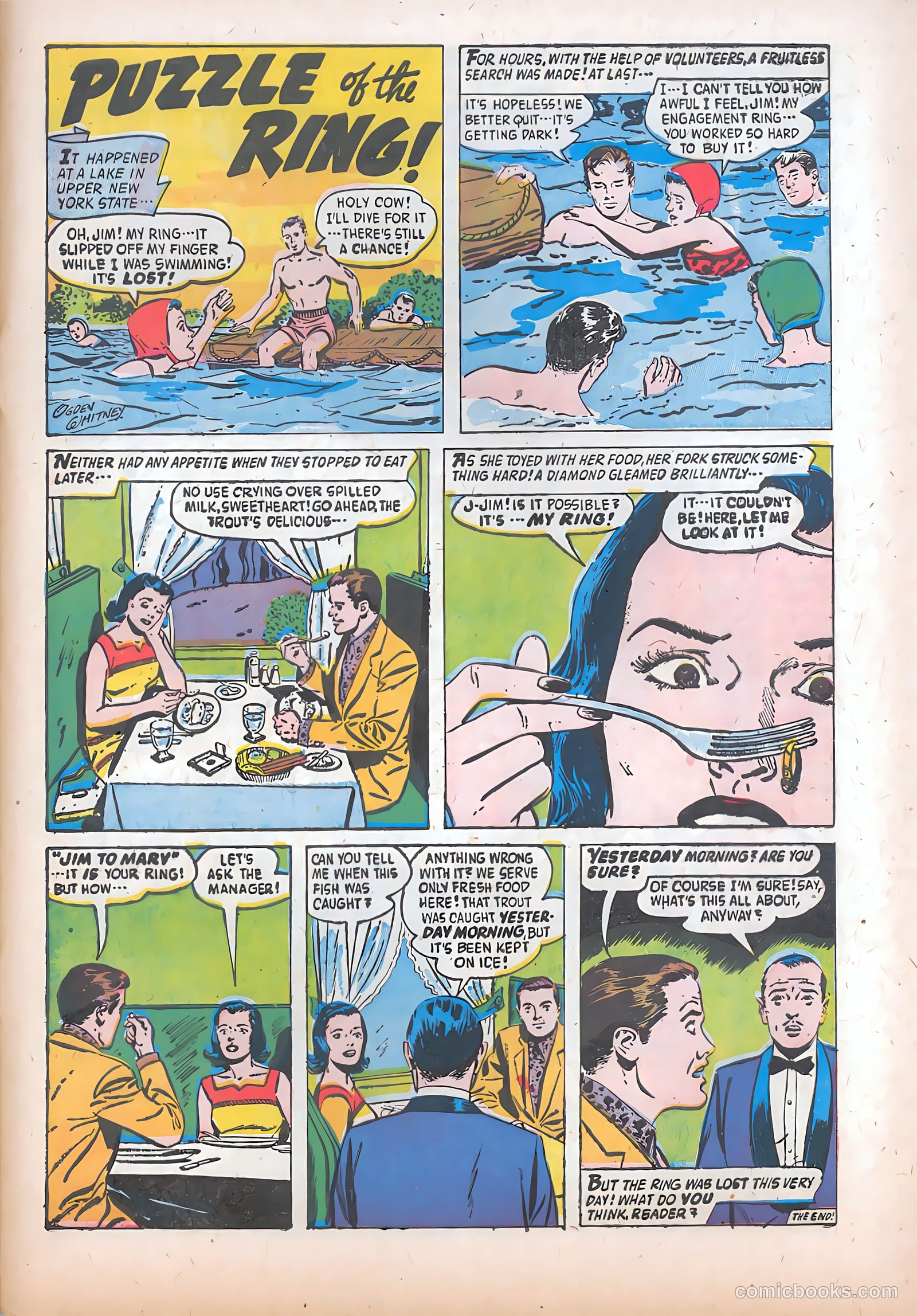 Adventures into the Unknown #91 — page 33 of 36