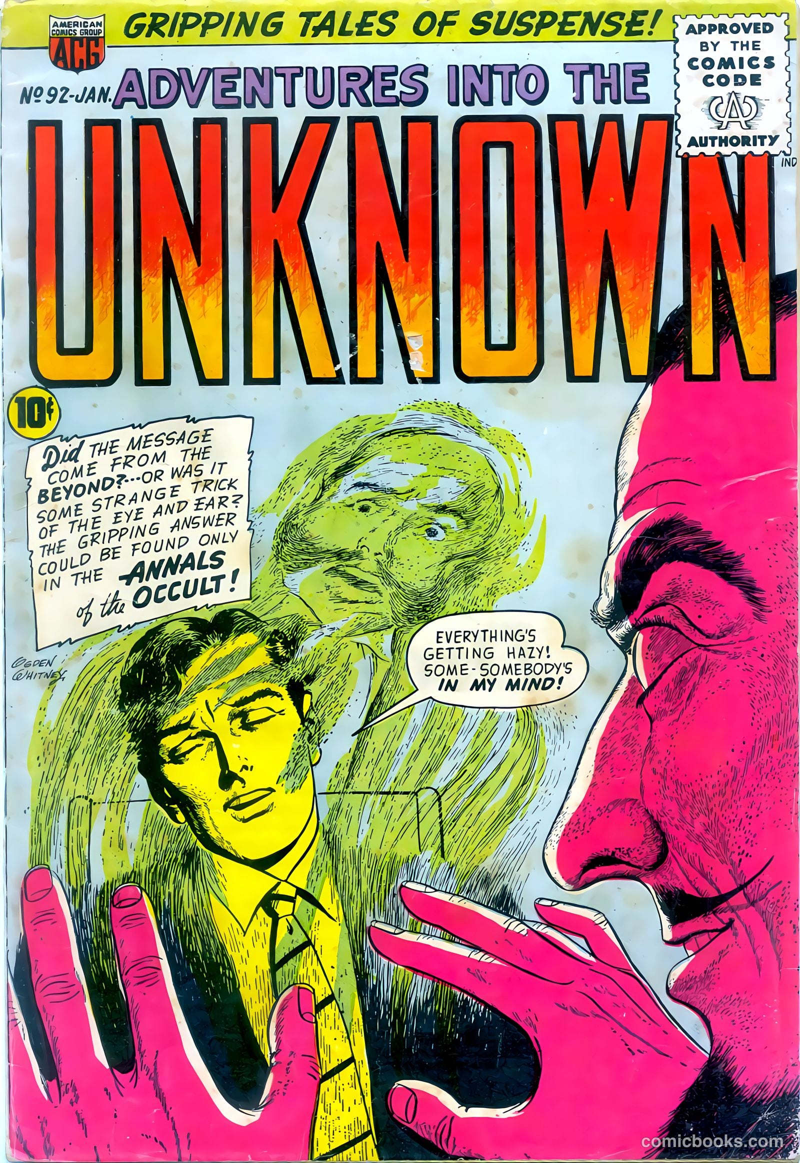 Adventures into the Unknown #92 — page 1 of 36