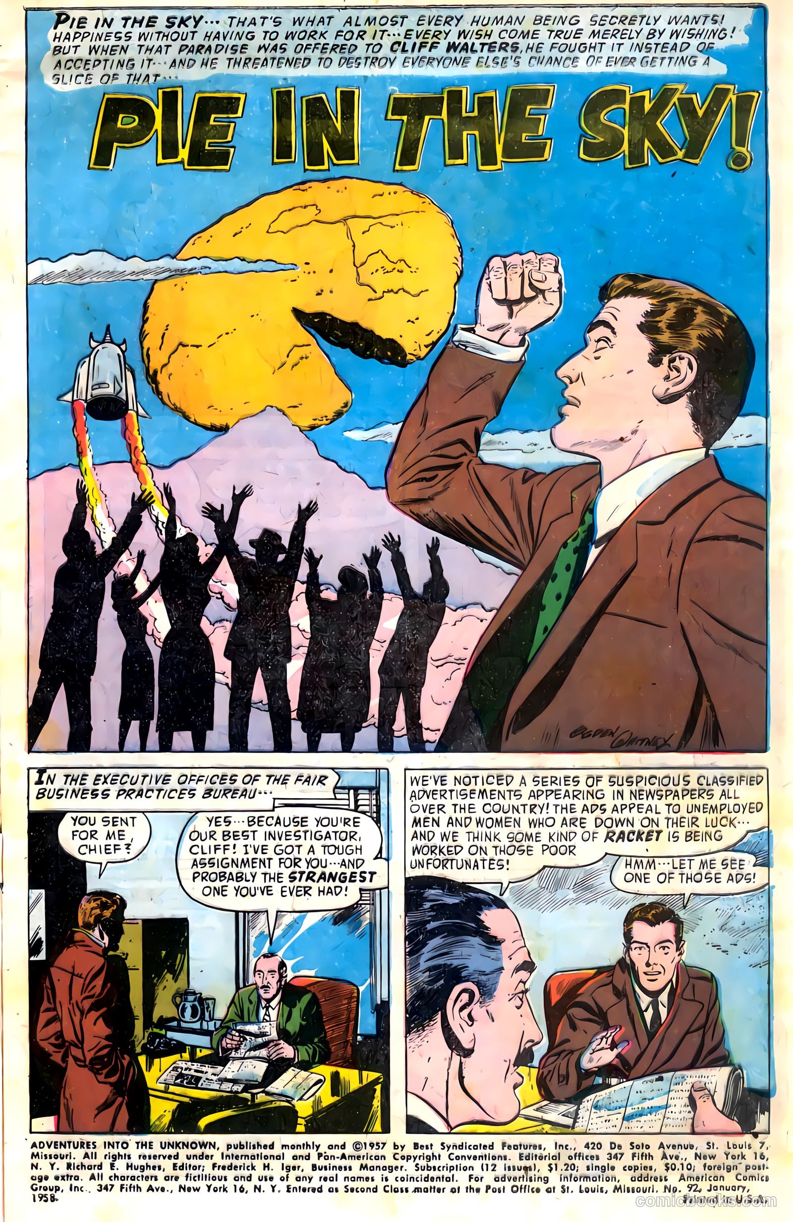 Adventures into the Unknown #92 — page 3 of 36