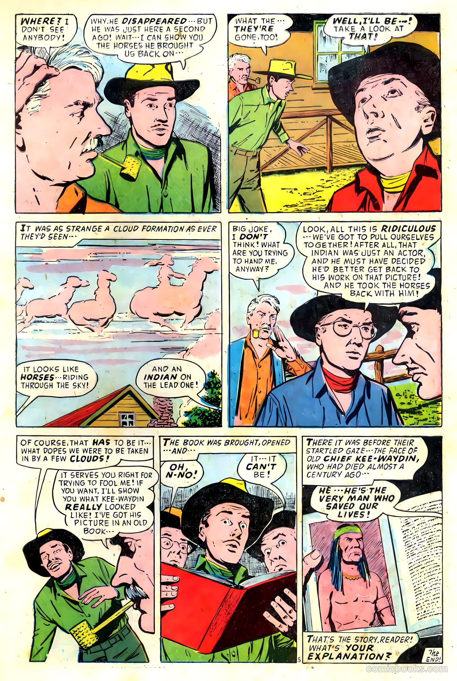Adventures into the Unknown #92 — page 33 of 36