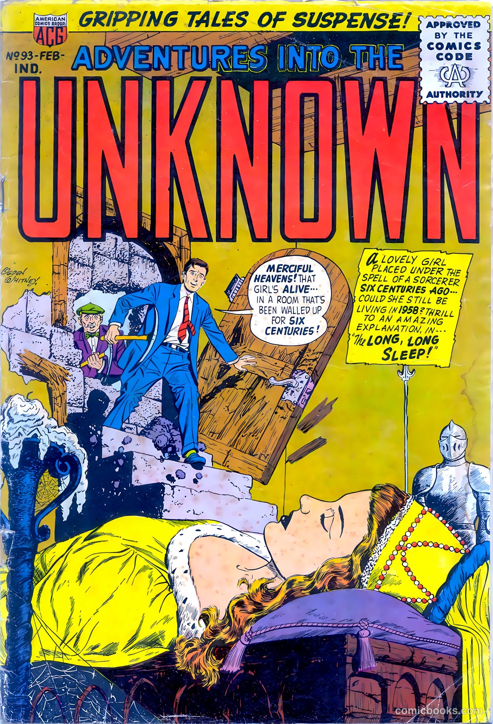 Adventures into the Unknown #93 — page 1 of 36
