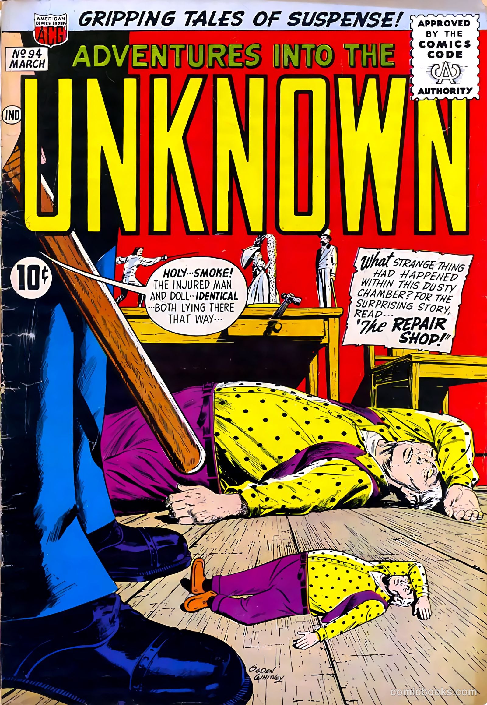 Adventures into the Unknown #94 — page 1 of 36